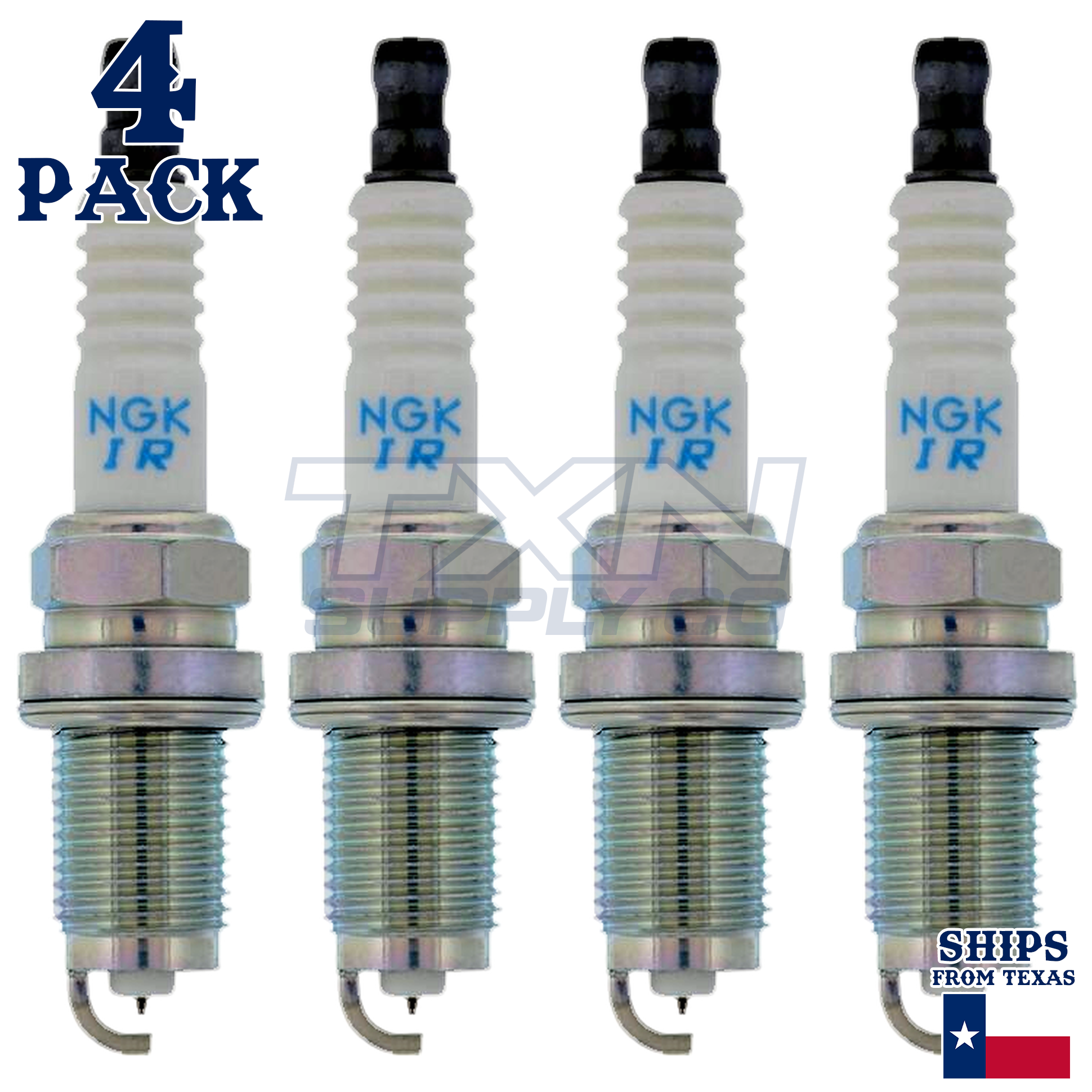NGK 3657 Spark Plugs 4 Pack