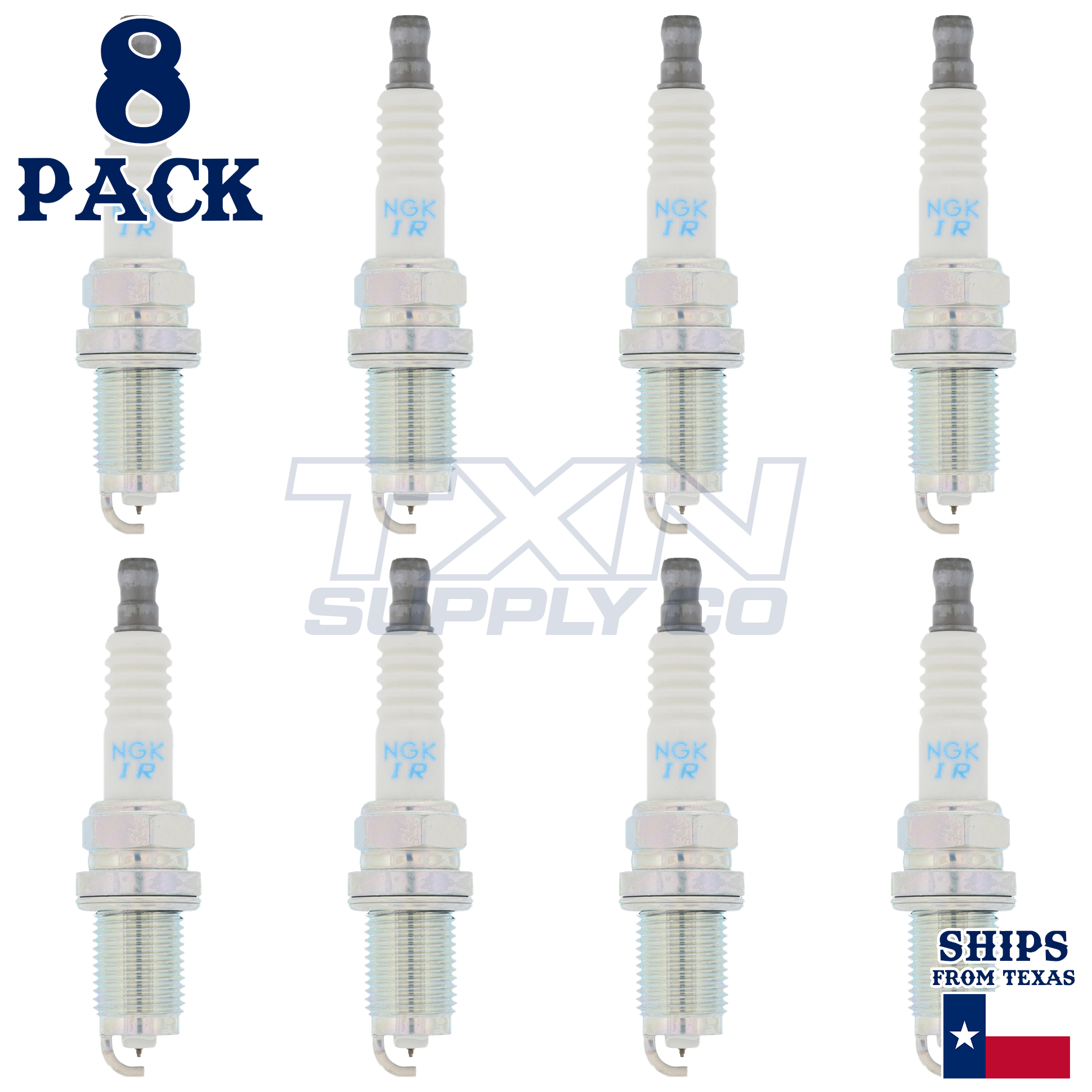 8 Pack NGK 3657 Laser Iridium Spark Plugs IZFR5K11 - Image 1