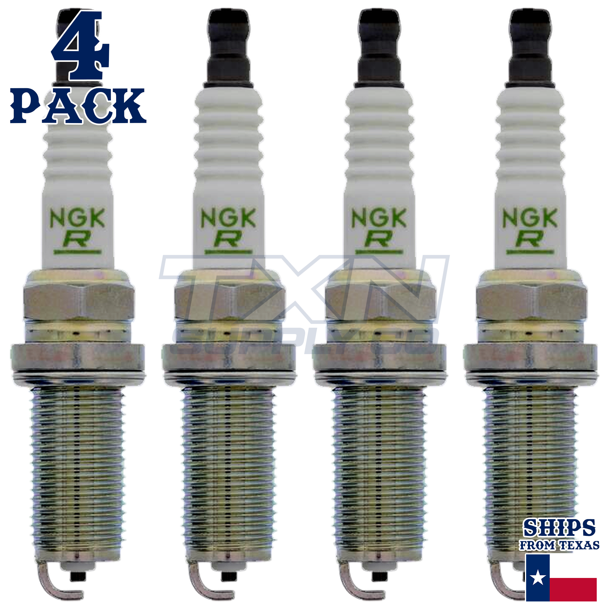 NGK 3672 Spark Plugs 4 Pack - Image 1