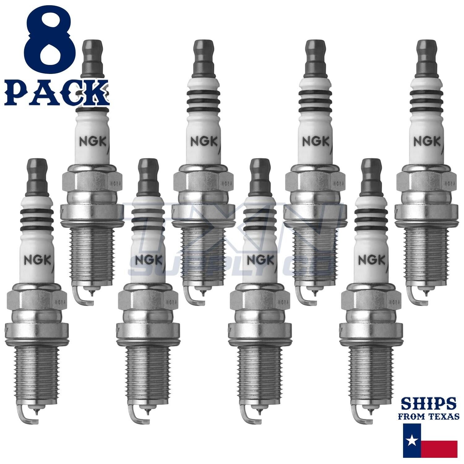 8 Pack NGK Iridium IX Spark Plugs 2005-2006 for Audi A6 Quattro 4.2L V8