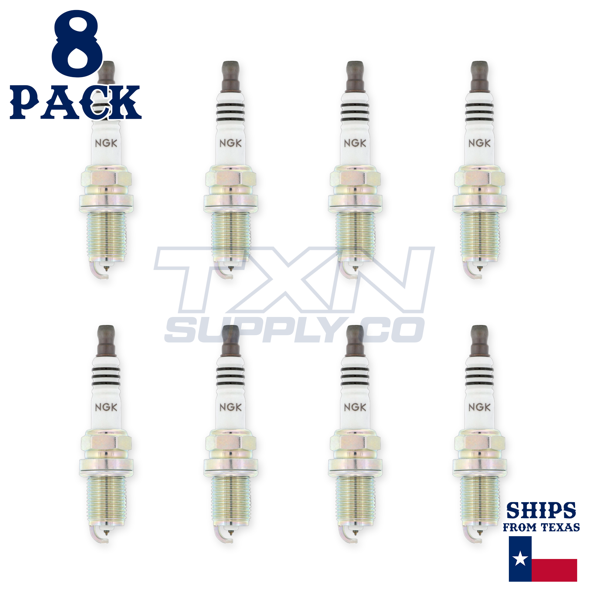 8 Pack NGK Iridium IX Spark Plugs 2003-2004 for Land Rover Discovery 4.6L V8 - Image 1