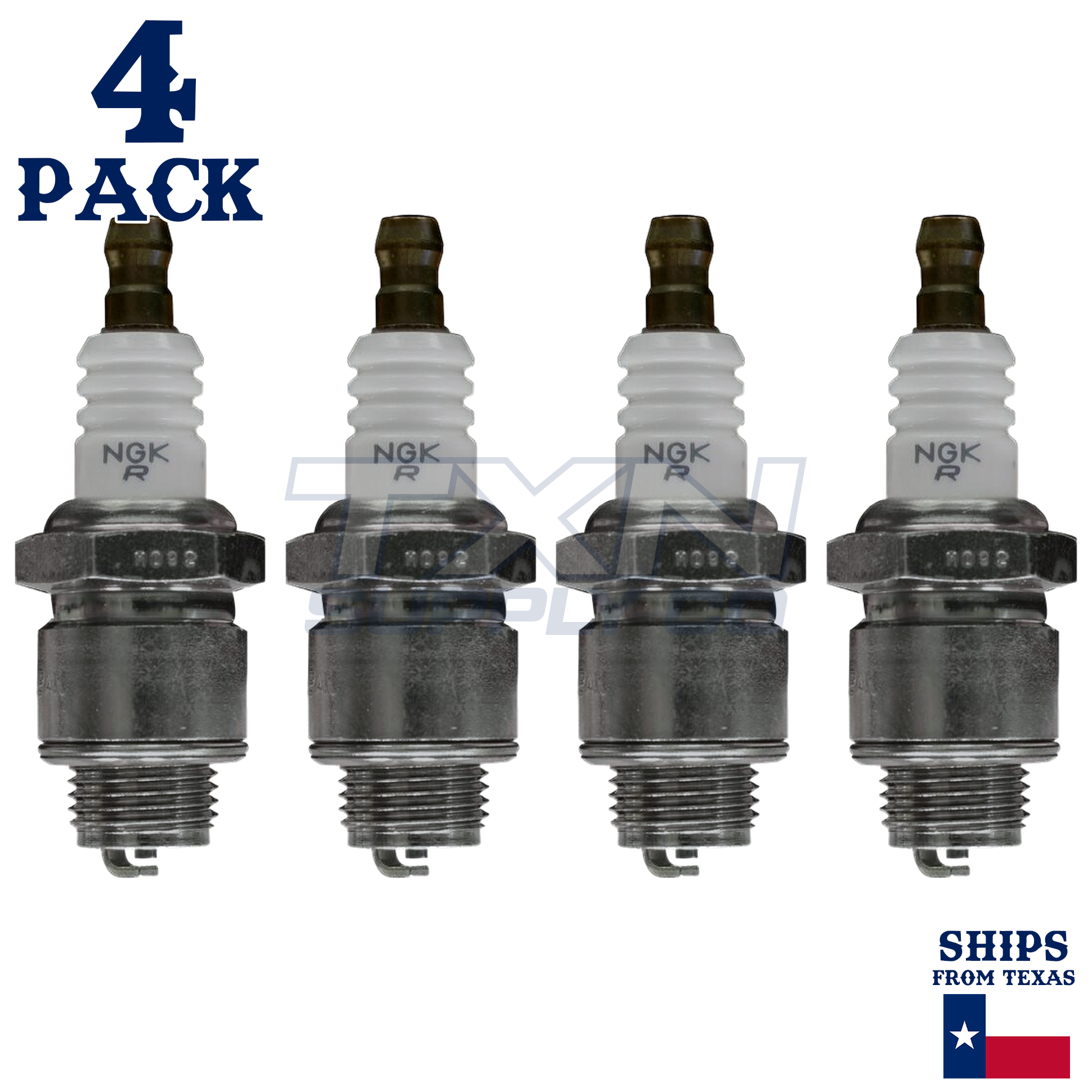 NGK 3841 Spark Plugs 4 Pack