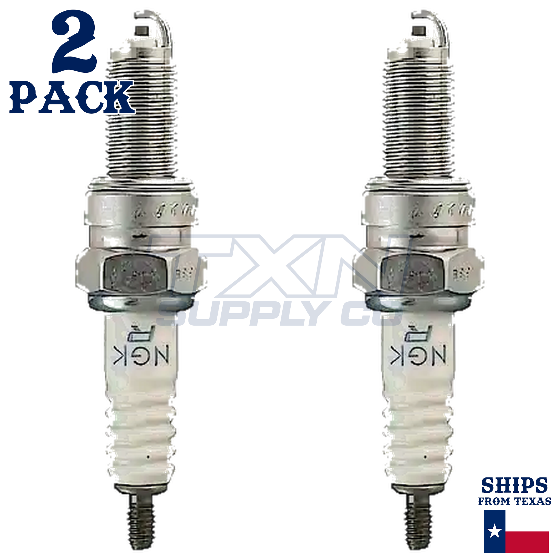 2 NGK Spark Plug - For 2009-2012 XVS 950 A Midnight Star Yamaha Motorcycle - Image 2