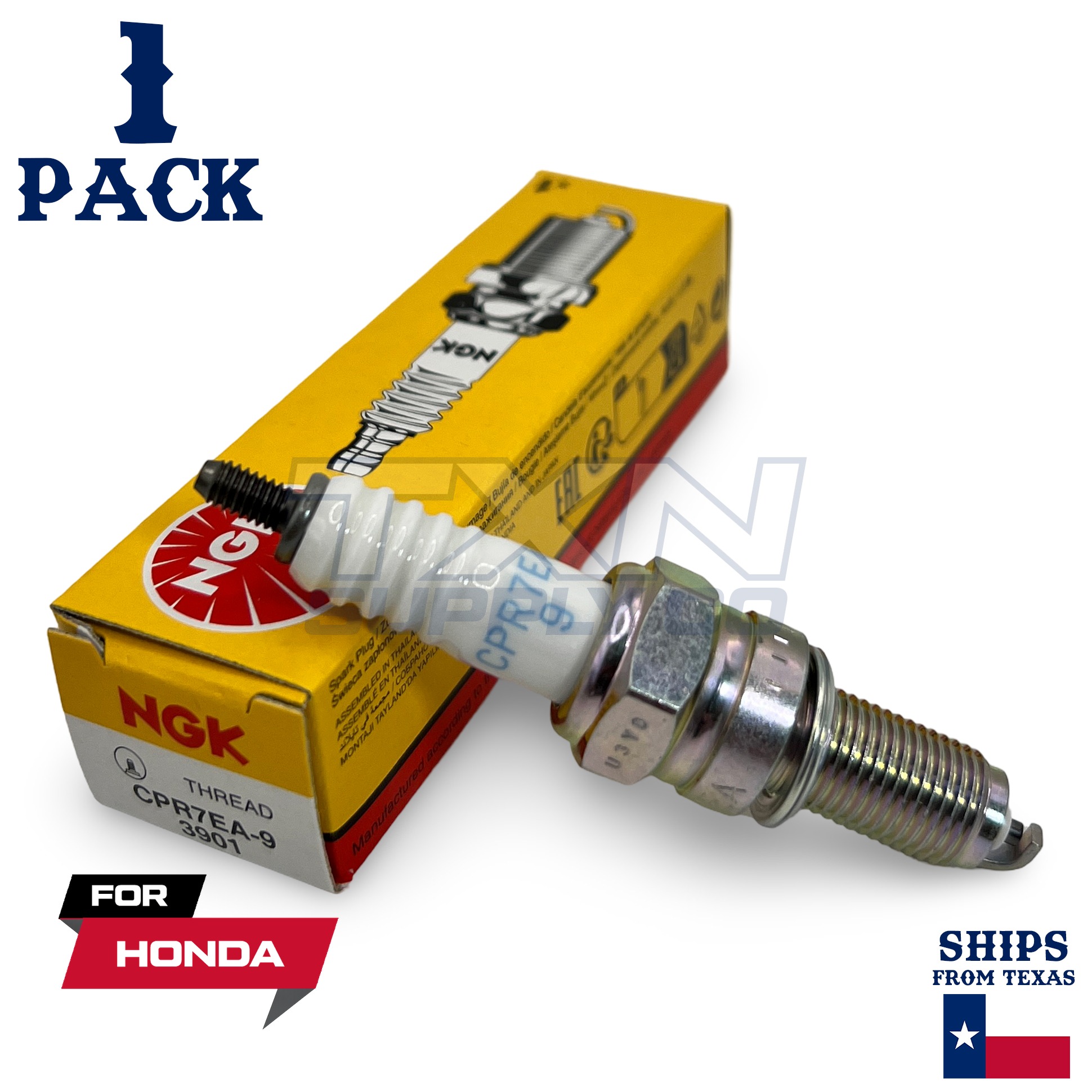 1 NGK Spark Plug - For 2013-2024 SH 125 i Honda Motorcycle - Image 1