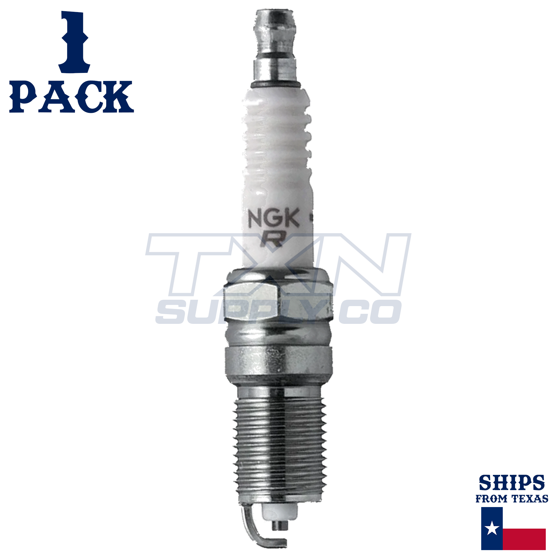 NGK 3951 TR55 V-Power Spark Plug for T20EPR-U15 T16EPR-U15 SP446 SP400 - 1 Pack - Image 1