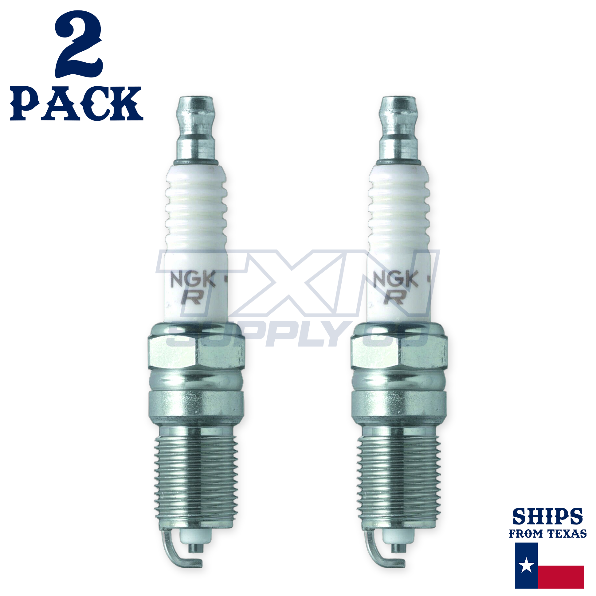 NGK 3951 TR55 V-Power Spark Plugs for T20EPR-U15 T16EPR-U15 SP446 SP400 - 2 Pack - Image 2