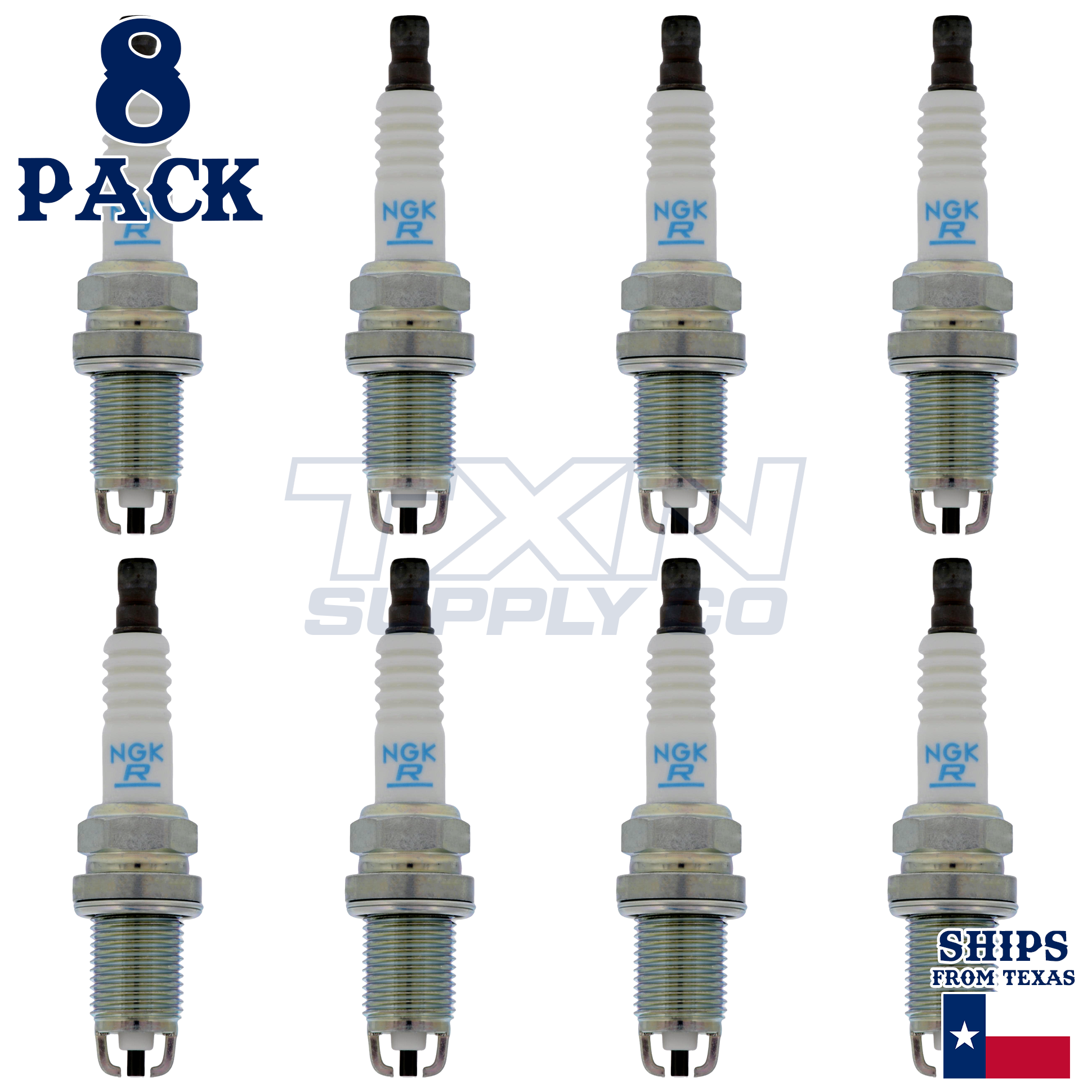 NGK 3967 Spark Plugs 8 Pack
