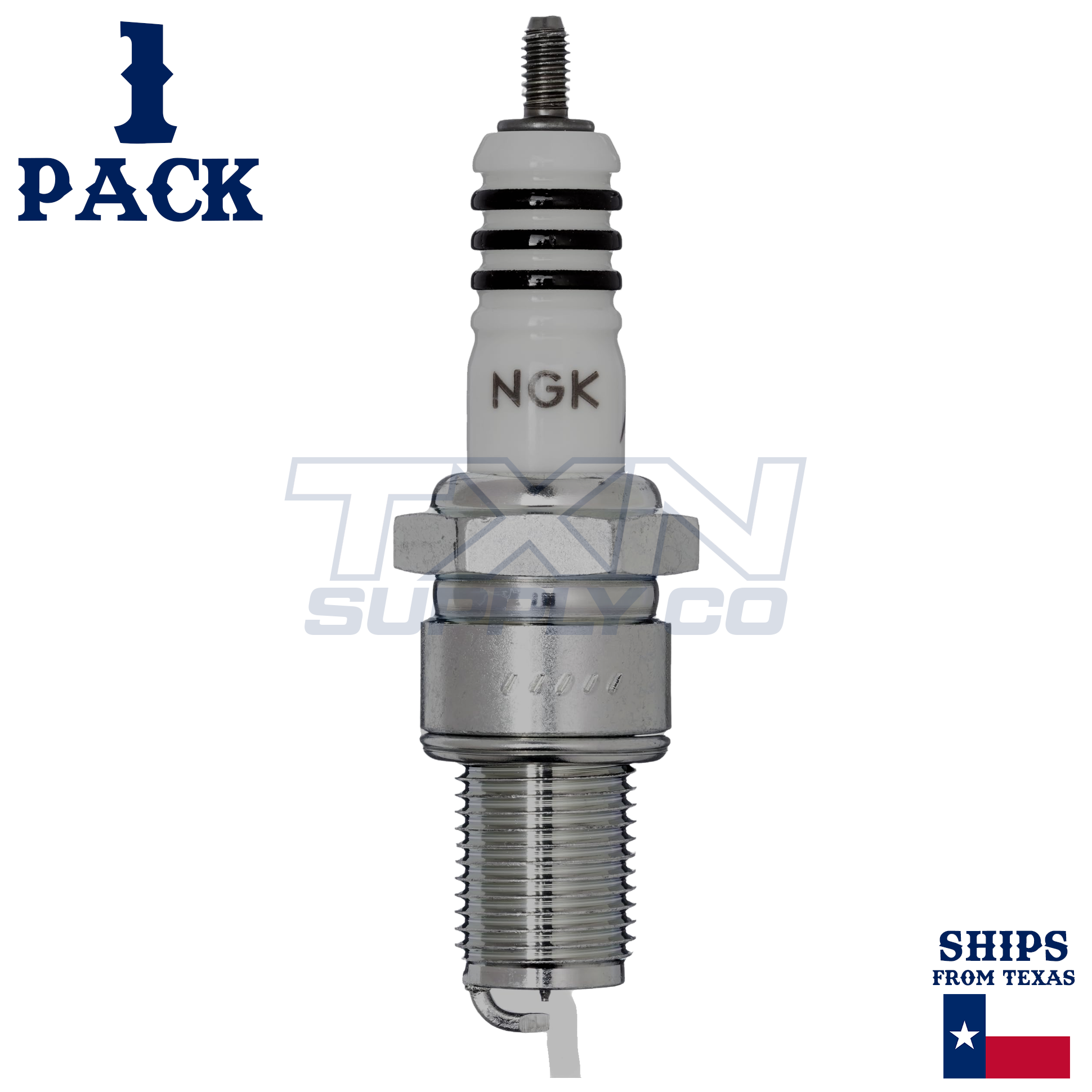 NGK 3981 BR9EIX Spark Plug 1 Pack - Image 1