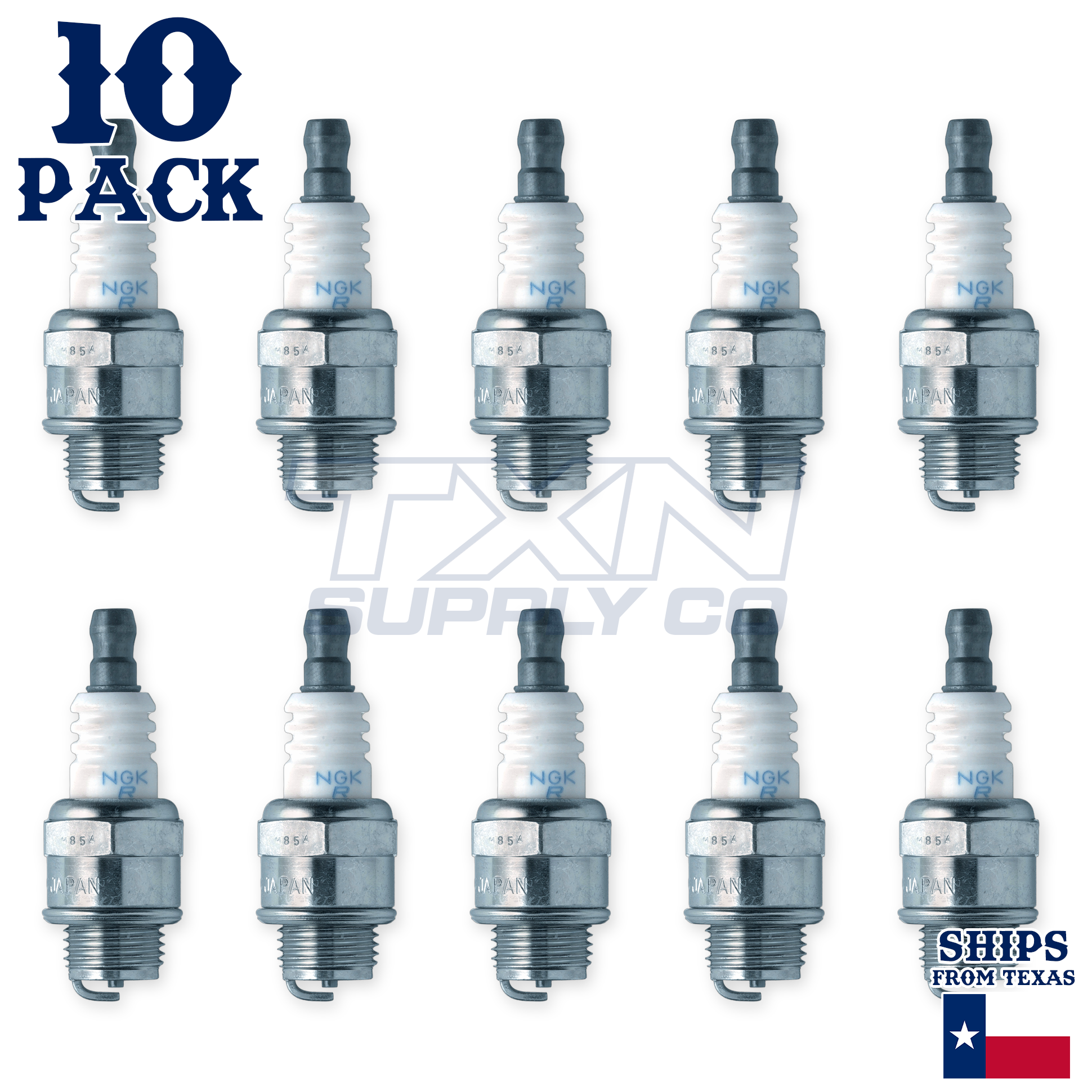NGK 4004 Spark Plug BMR4A - 10 Pack - Image 2
