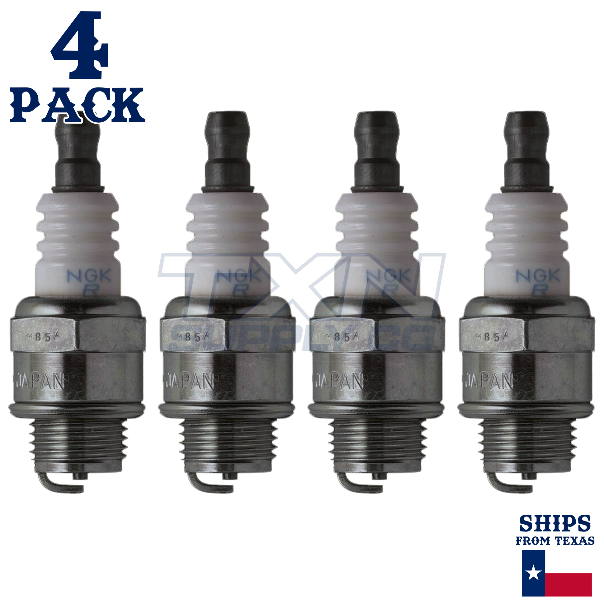 NGK 4004 Spark Plugs 4 Pack