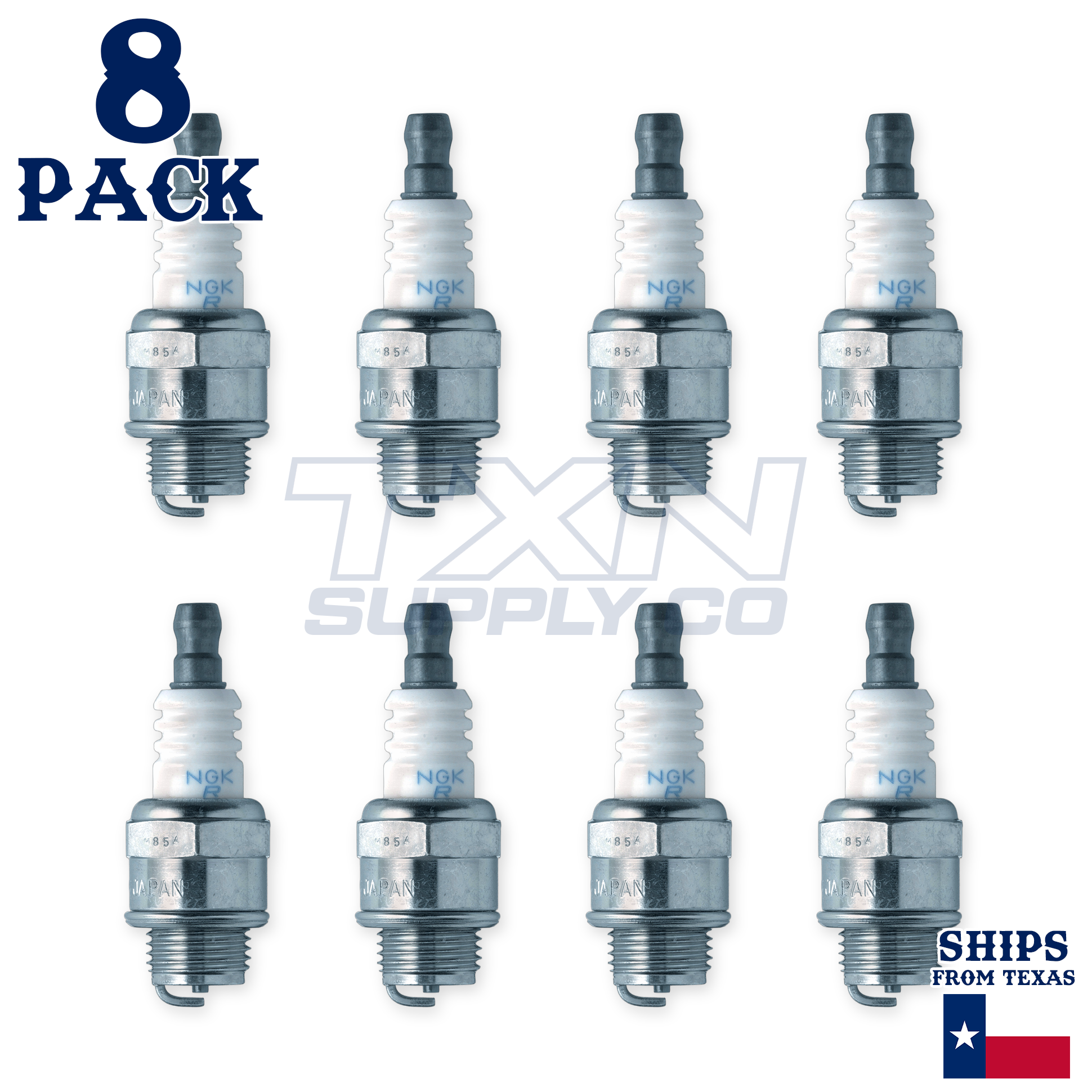 NGK 4004 Spark Plug BMR4A - 8 Pack - Image 2