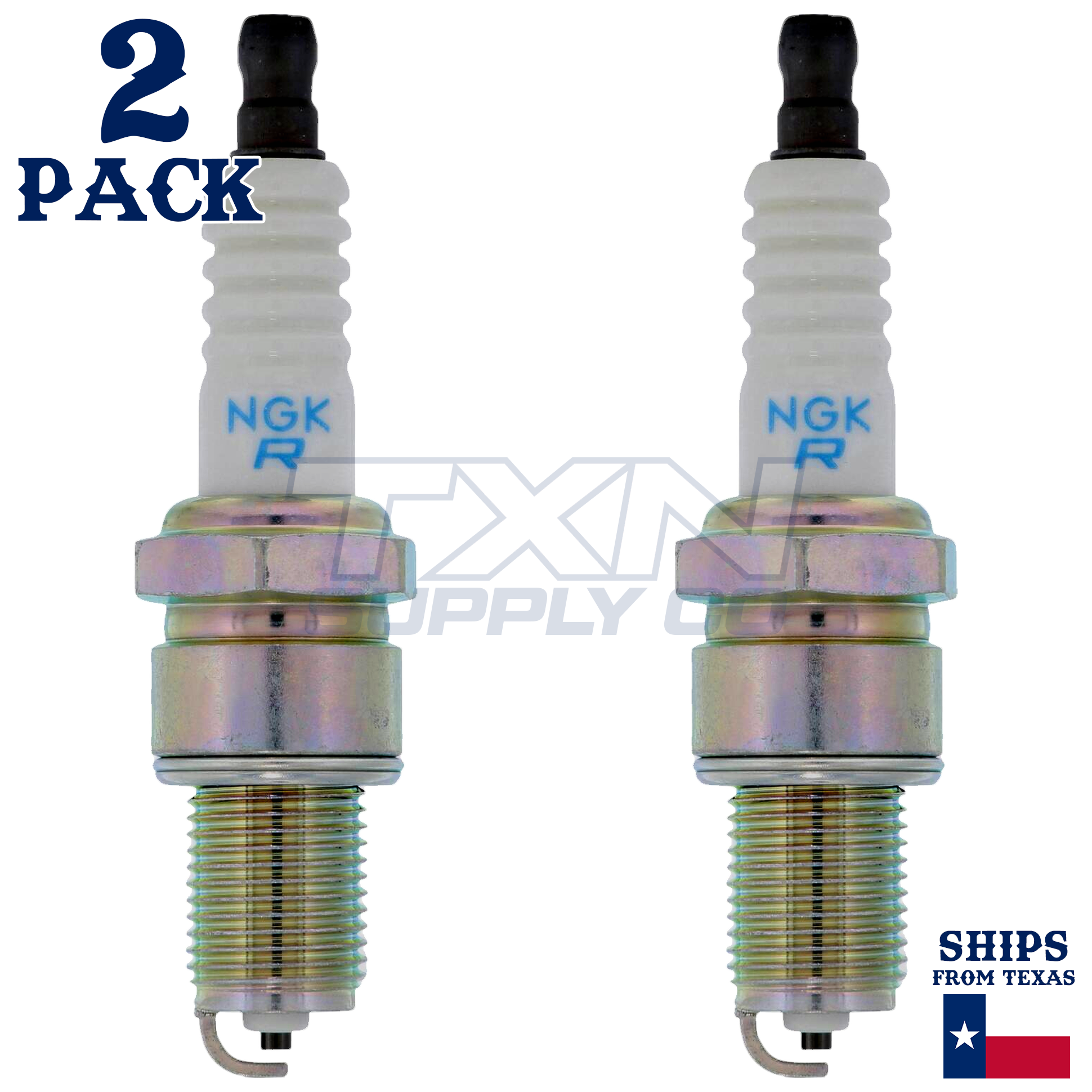 NGK 4006 Spark Plugs 2 Pack - Image 1