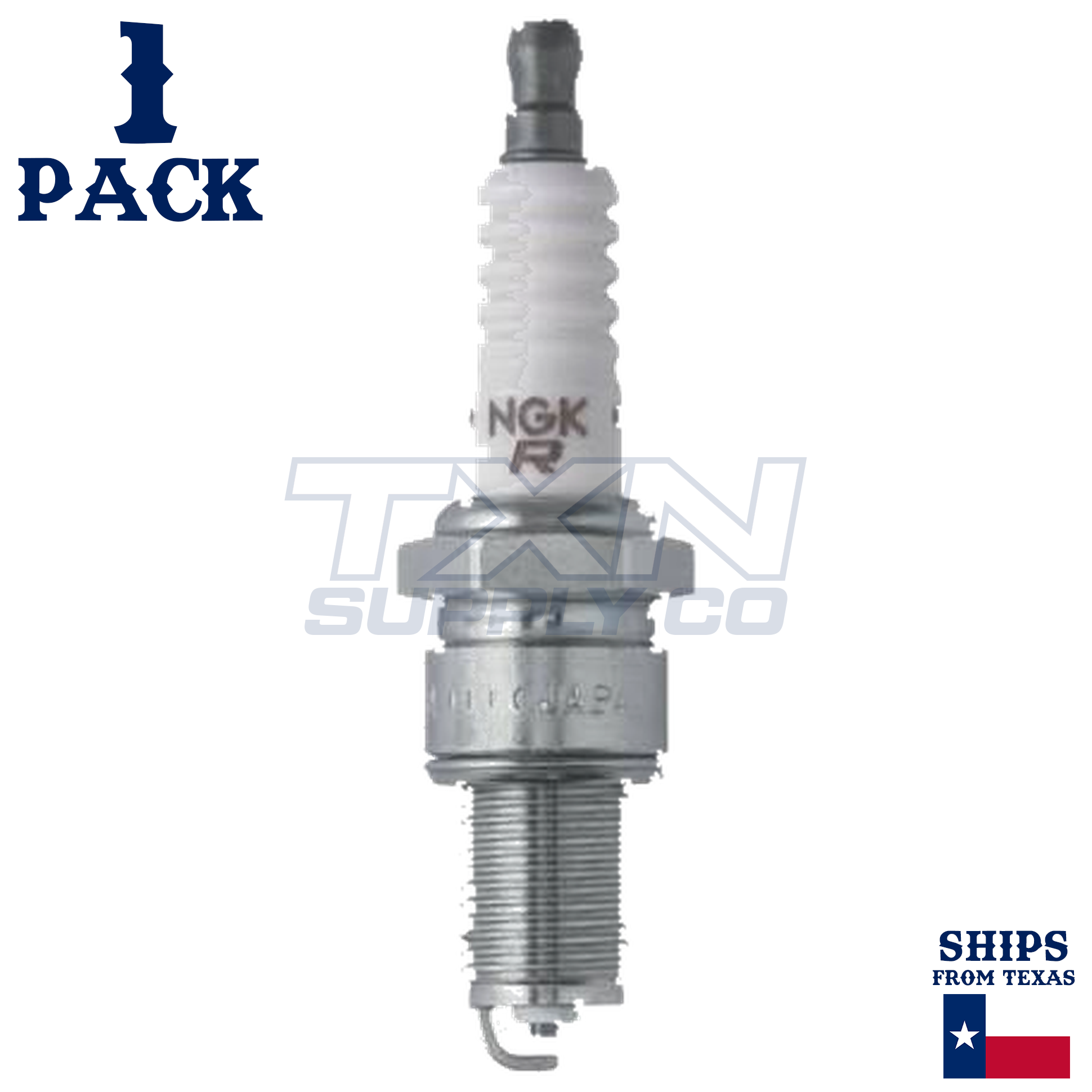 1 Pack NGK 4008 Spark Plugs BPR6ES SOLID - Image 2
