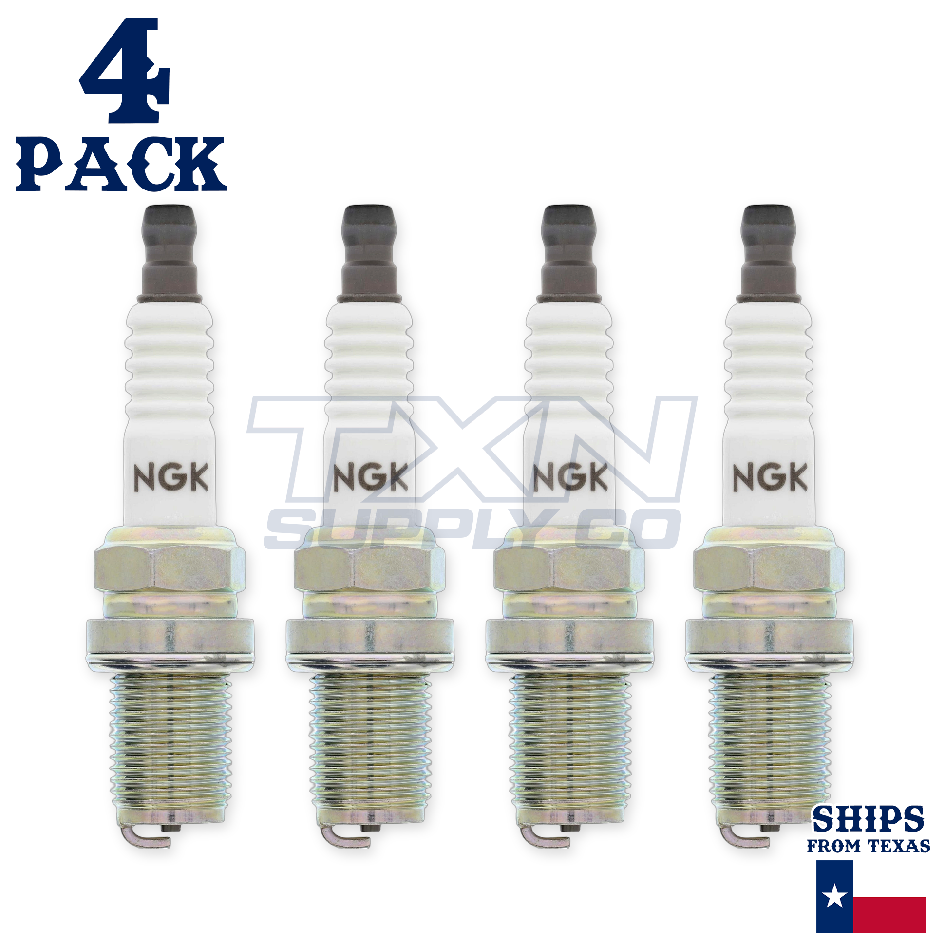 4 pc NGK 4091 R5671A-7 V-Power Racing Spark Plugs for W5CC W5C W4C2 W22ES-U hk - Image 2