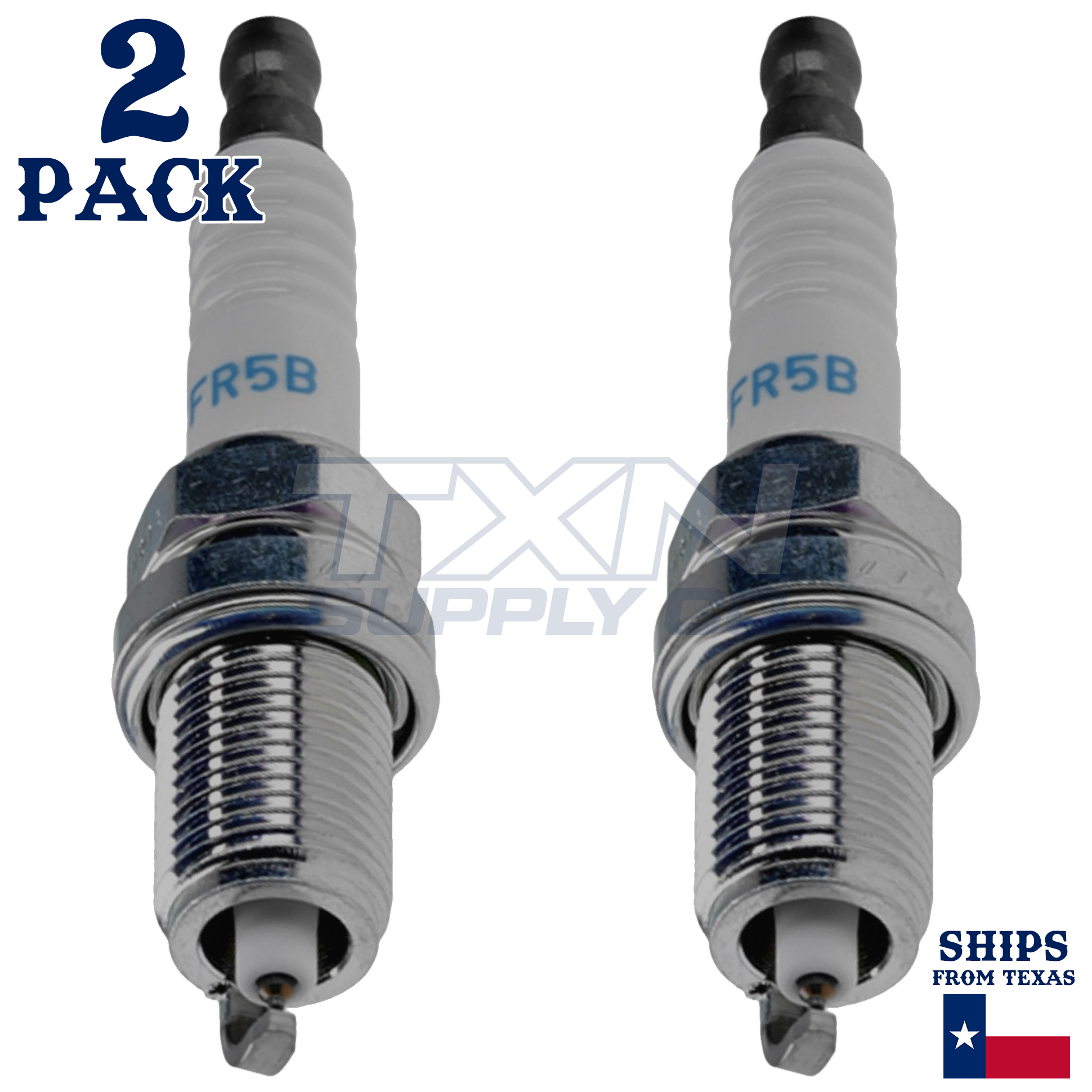 NGK 4095 IZFR6F11 Spark Plugs 2 Pack