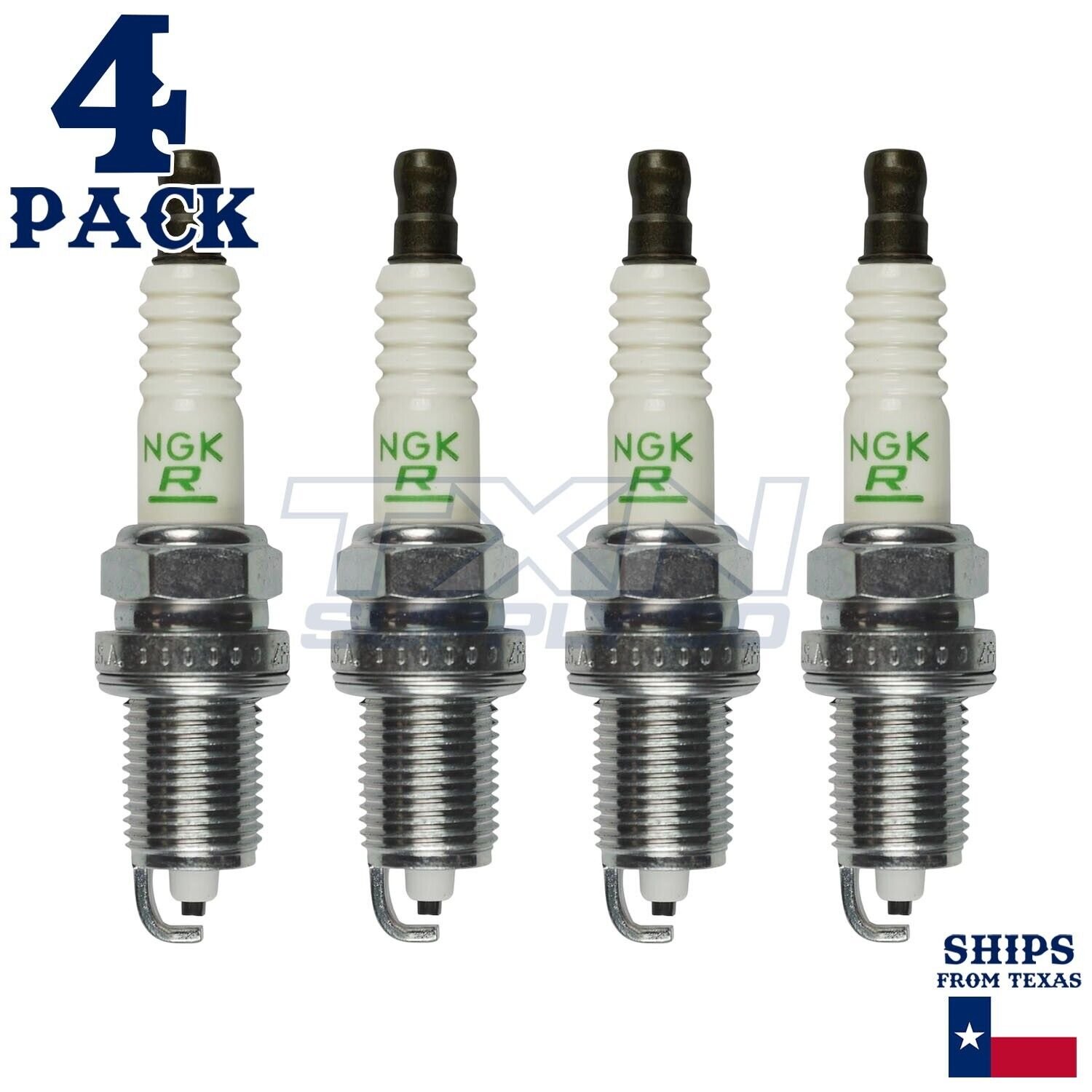 NGK For Honda Civic 2001-2005 Spark Plug | V-Power | Box of 4 ZFR6F-11 | 4291 - Image 2