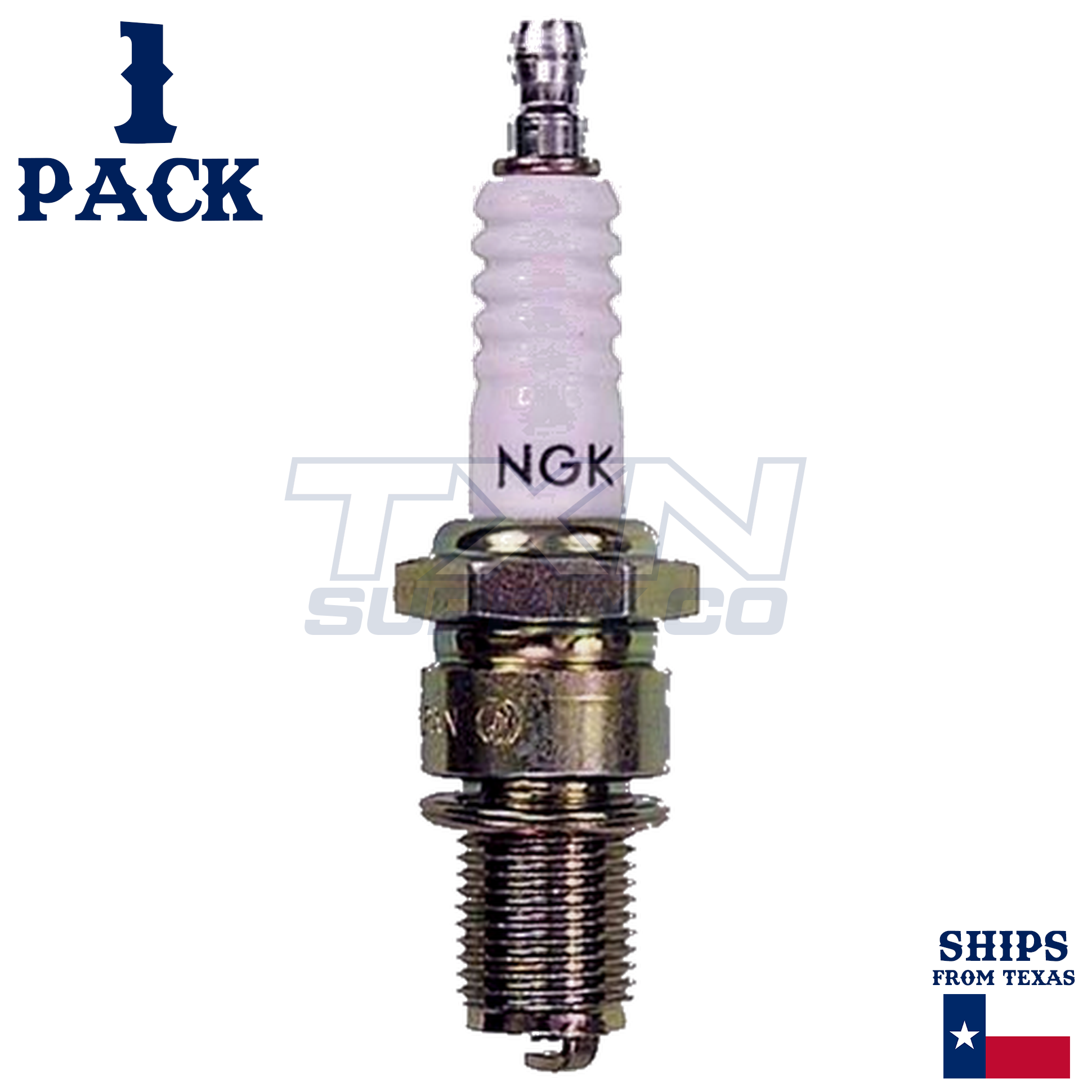1 Pack NGK V-Power 4322 Spark Plugs BR8HS - Image 2
