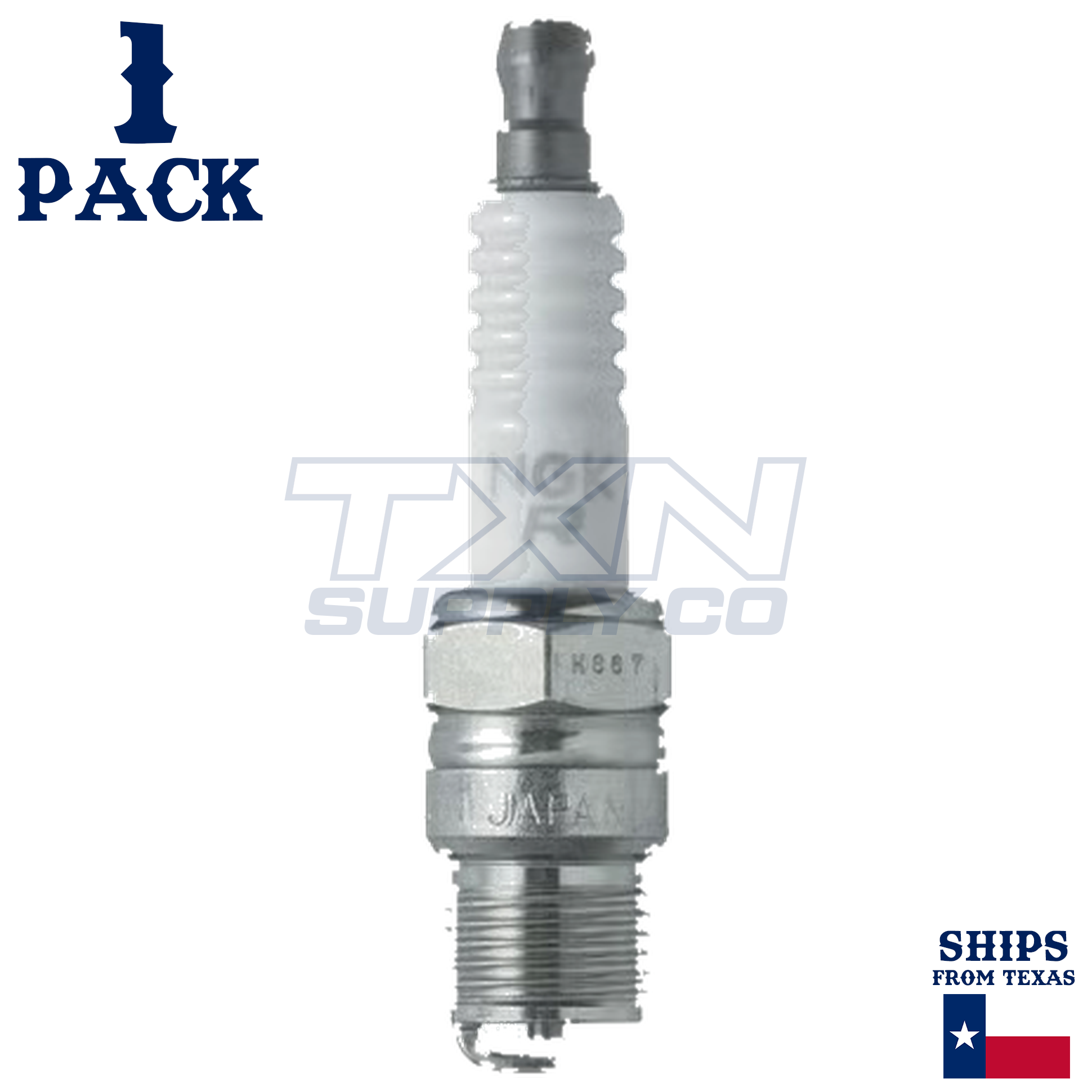 NGK 4323 Standard Spark Plug - BR6FS, 1 Pack - Image 2