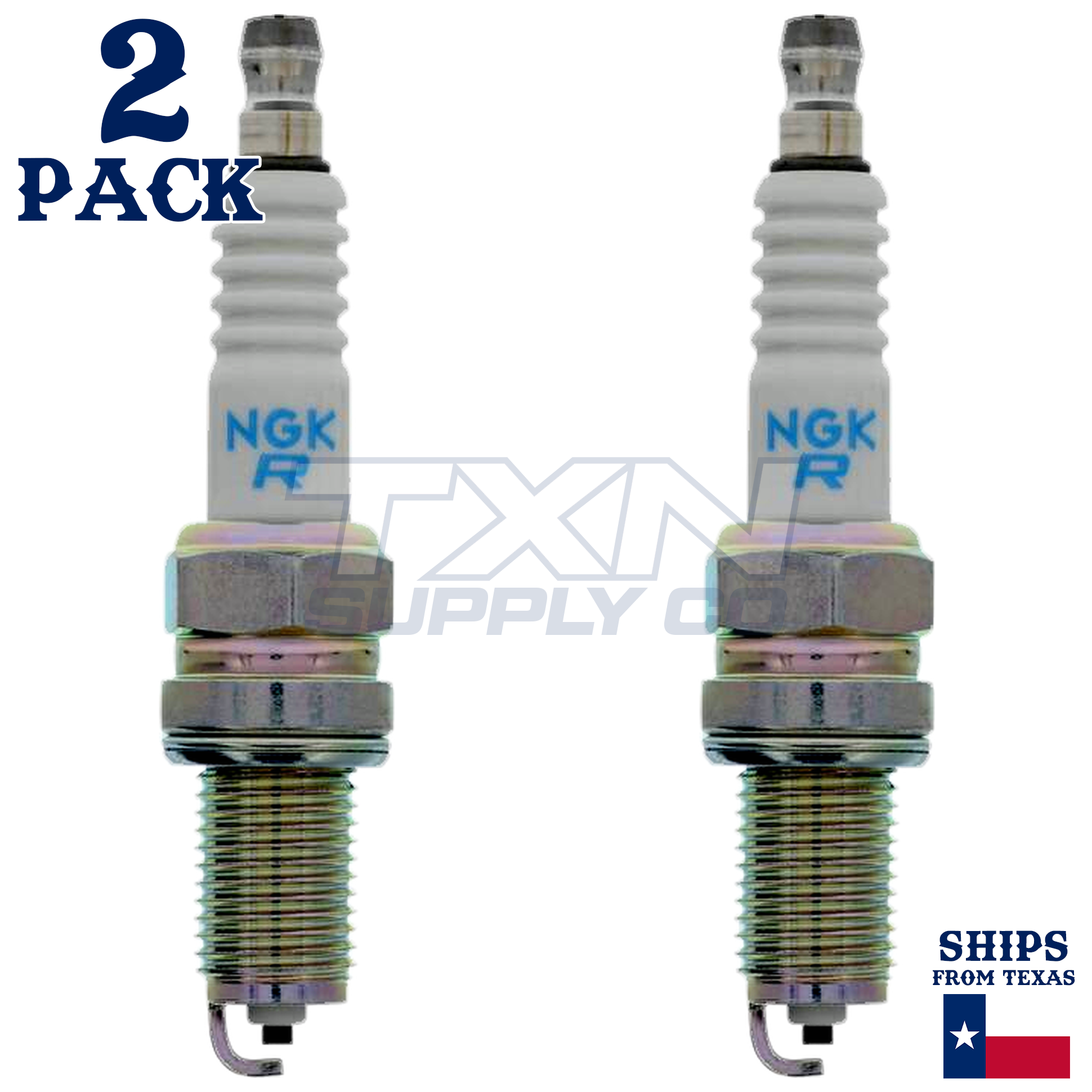 NGK 4339 Spark Plugs 2 Pack - Image 1