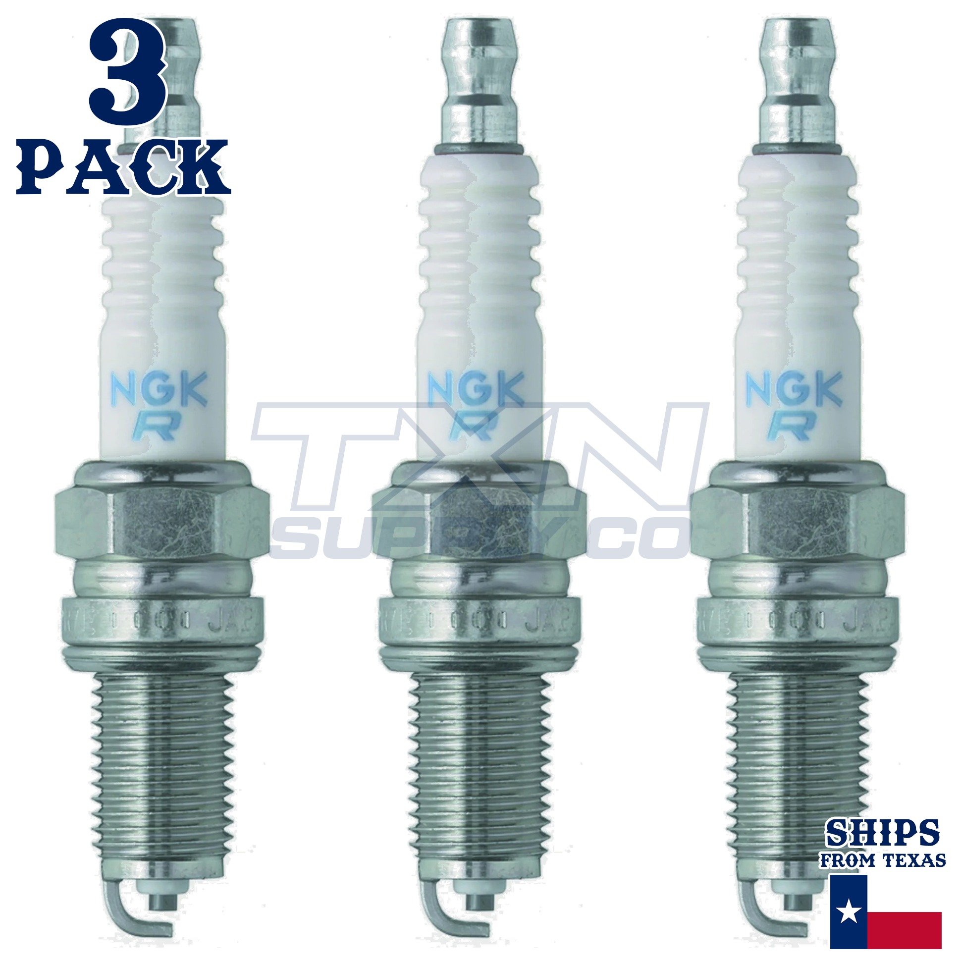 3 NGK Spark Plugs - For GTI - 130 Sea-Doo Watercraft - Image 2