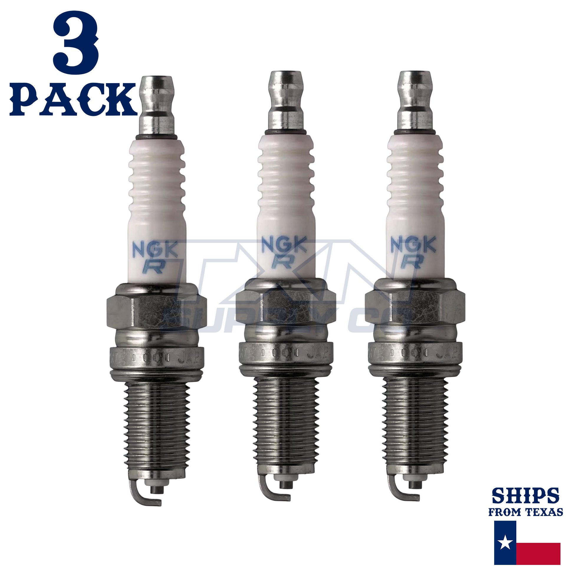 3 NGK Spark Plugs - For RXT - 260 iS Sea-Doo Watercraft - Image 2