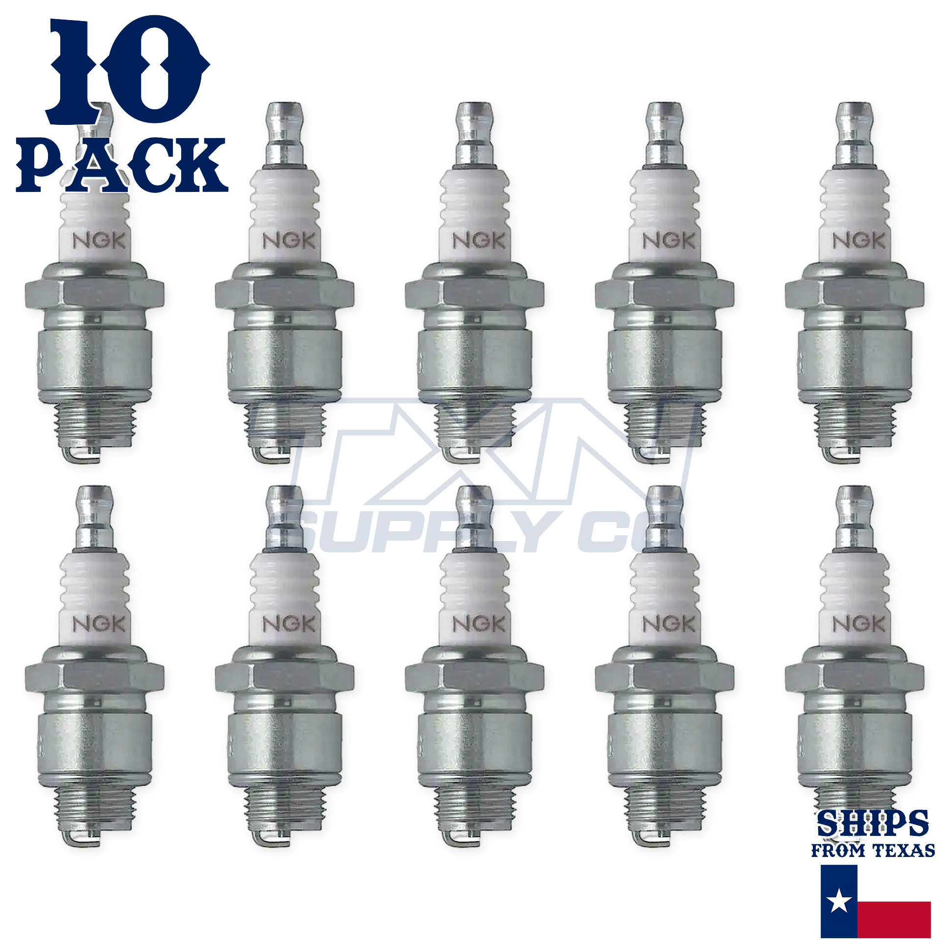 NGK 4452 BMR2A-10 Spark Plugs 10 Pack - Image 2