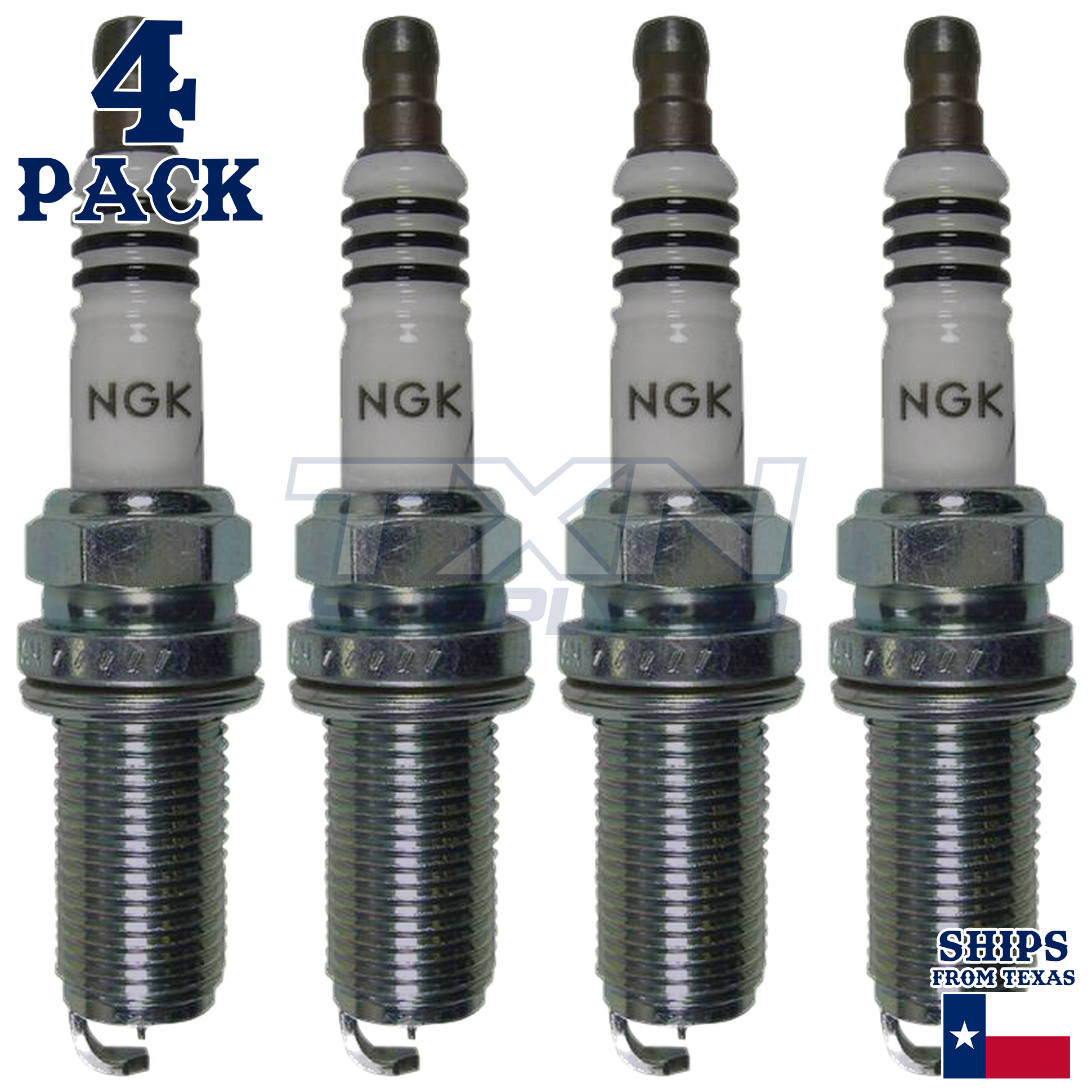 NGK 4469 Spark Plugs 4 Pack - Image 1