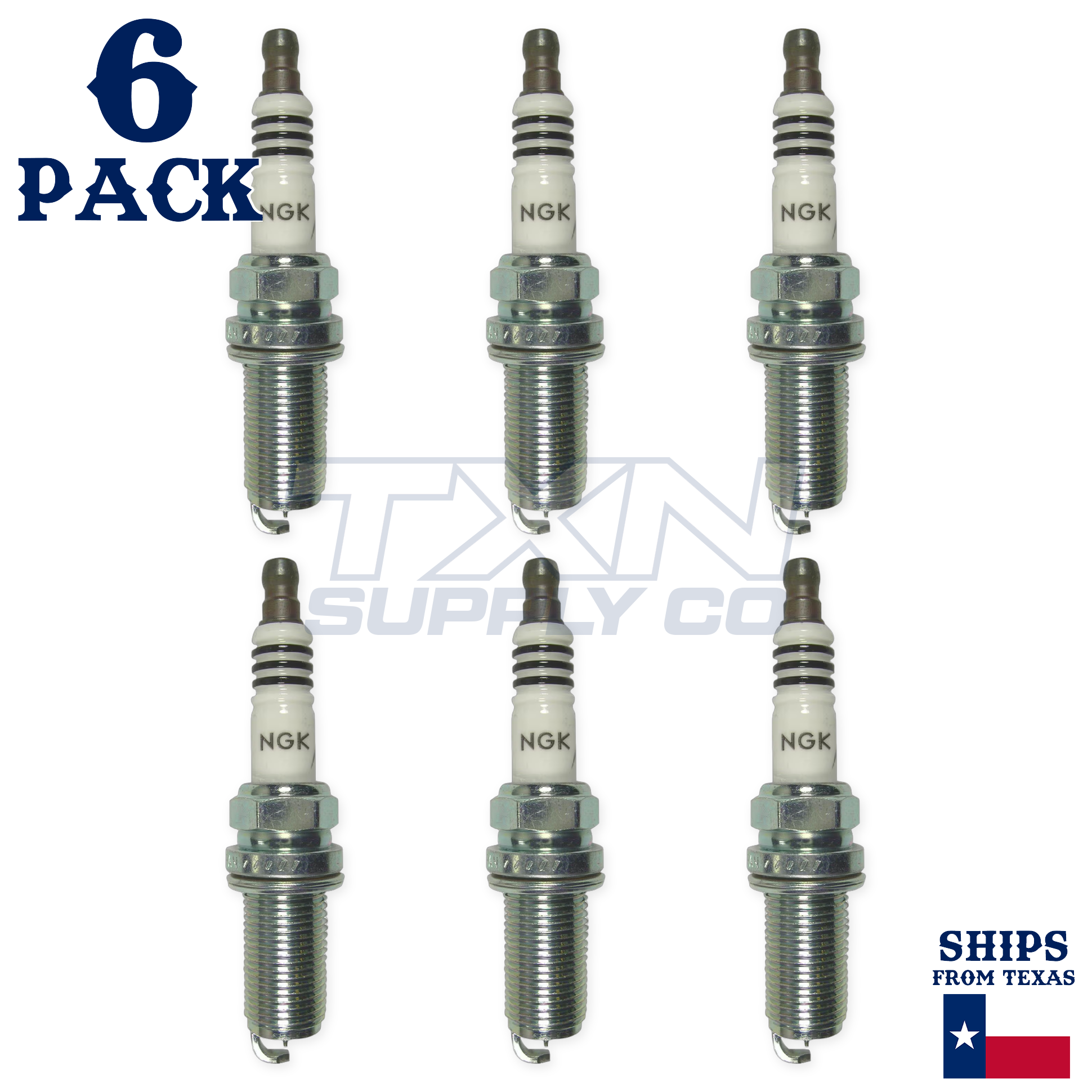 6 Pack NGK Iridium IX 4469 Spark Plugs LFR5AIX-11 - Image 2