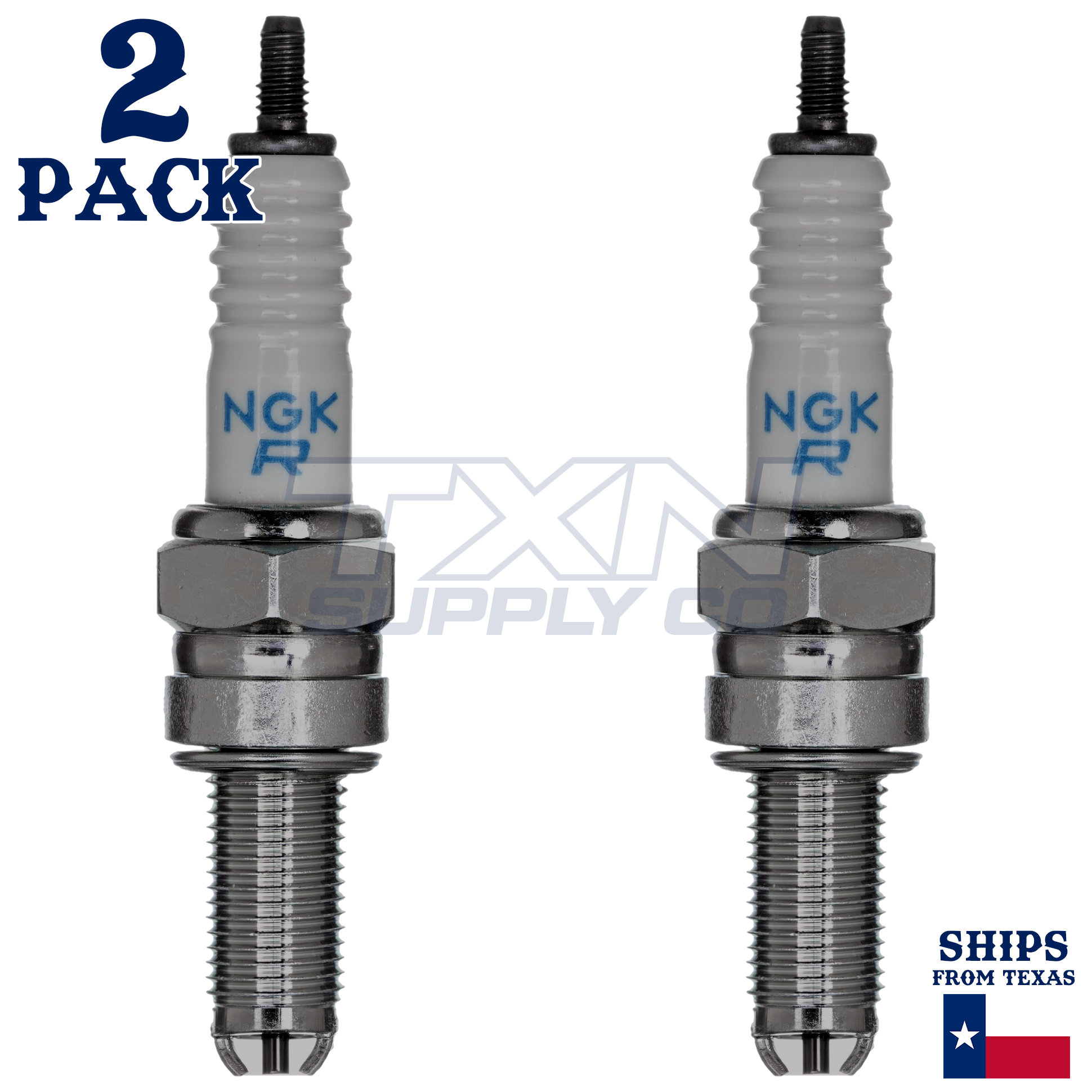 NGK 4548 CR9EK Spark Plugs 2 Pack