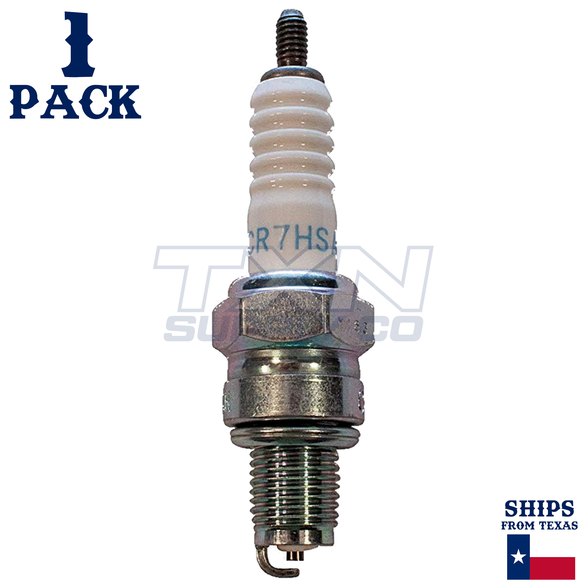1 NGK Spark Plug - For 1985-2003 XR 100 R Honda Motorcycle - Image 2