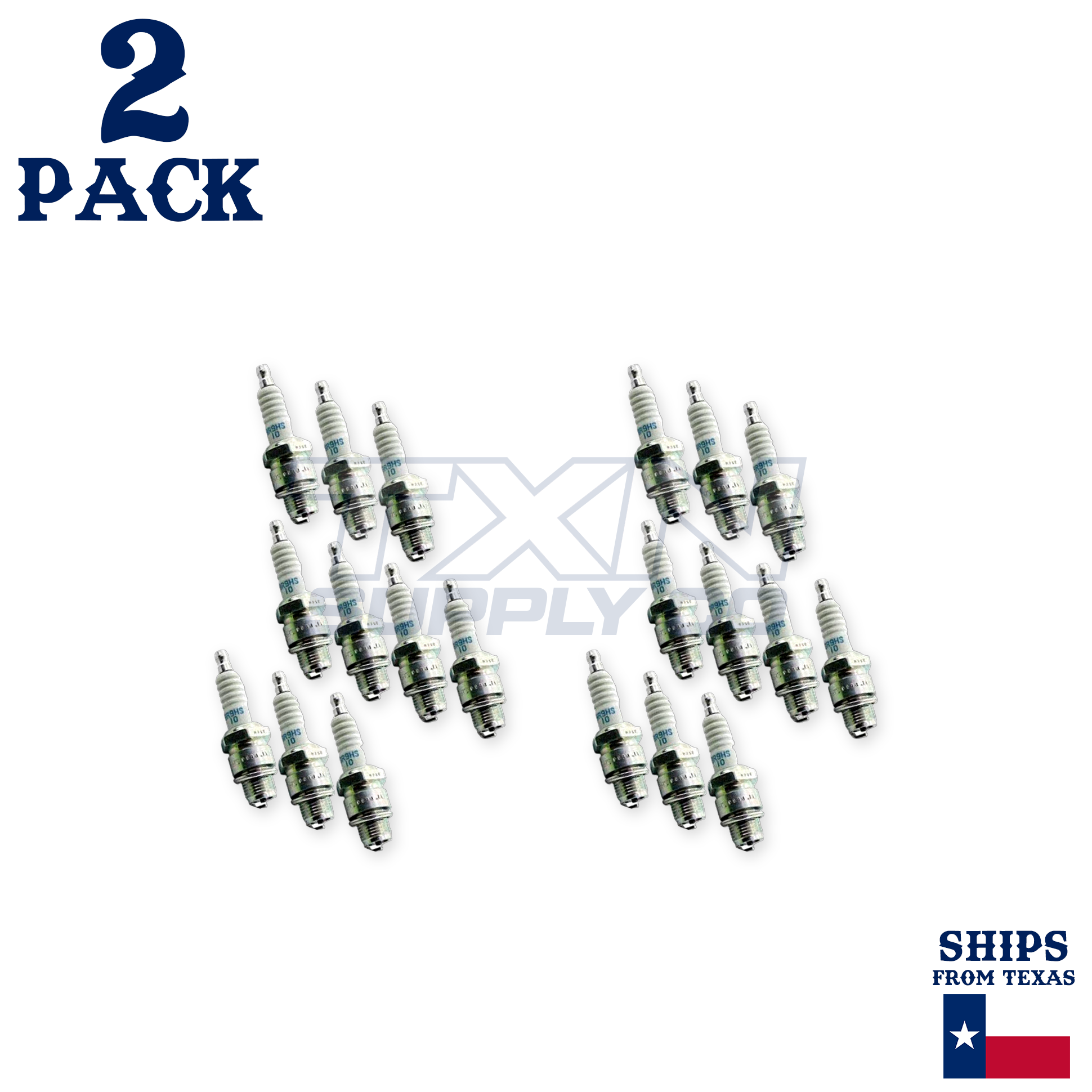 NGK 4551 Standard Spark Plug - BR9HS-10, 2 Pack - Image 2