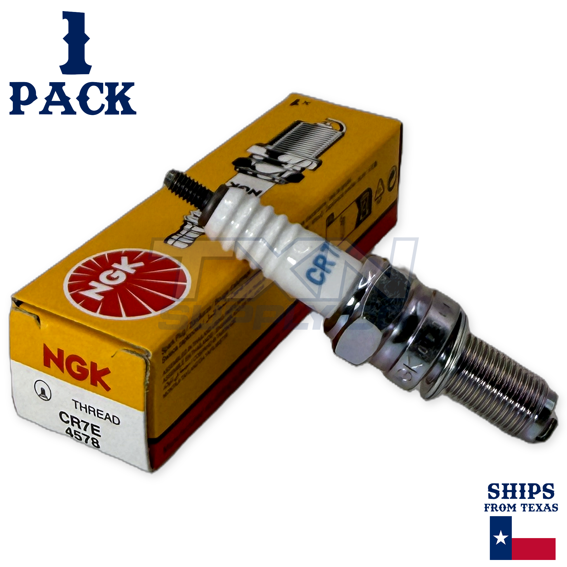 NGK Resistor Sparkplug CR7E for Arctic Cat 400 4X4 1999-2007