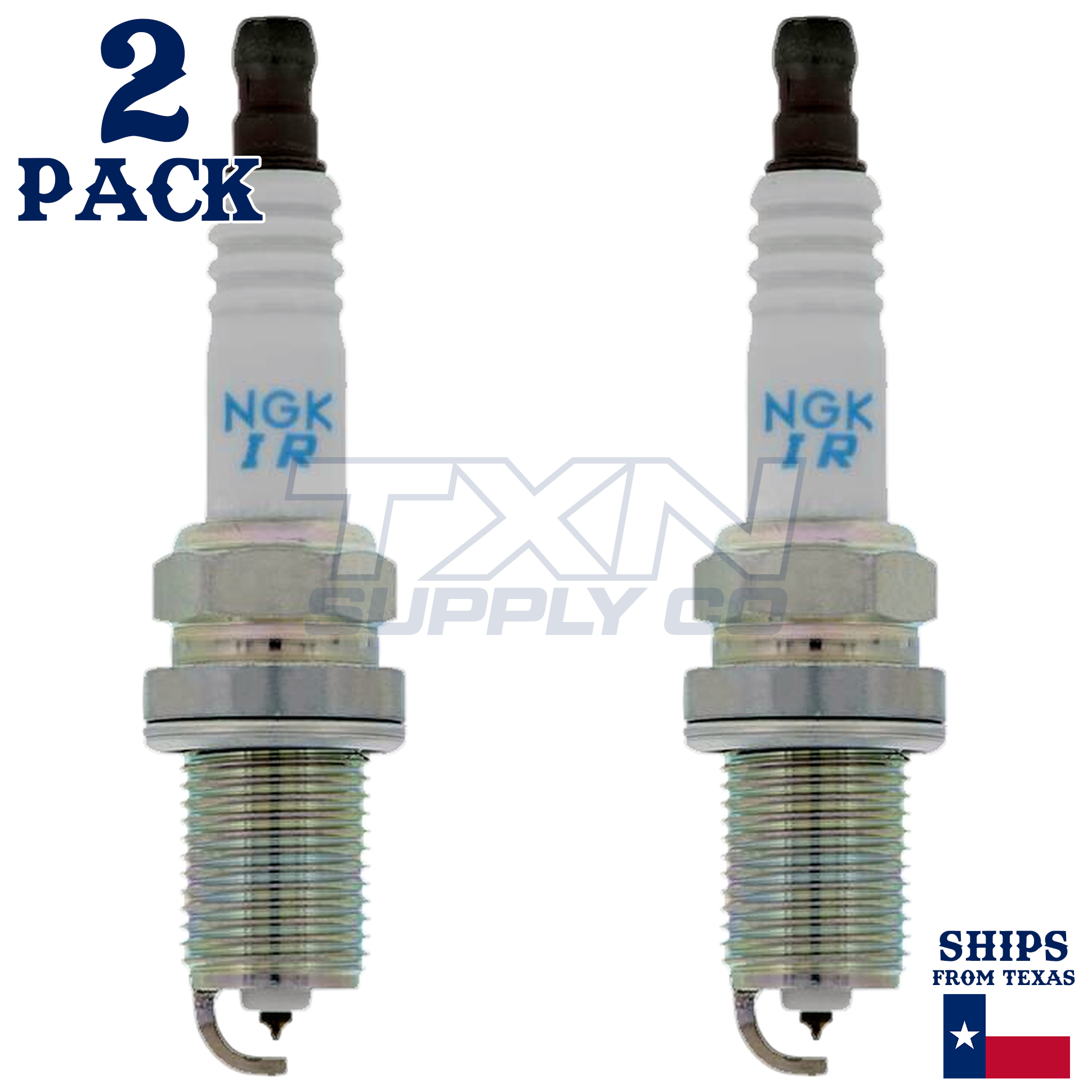 NGK 4589 Spark Plugs 2 Pack - Image 1