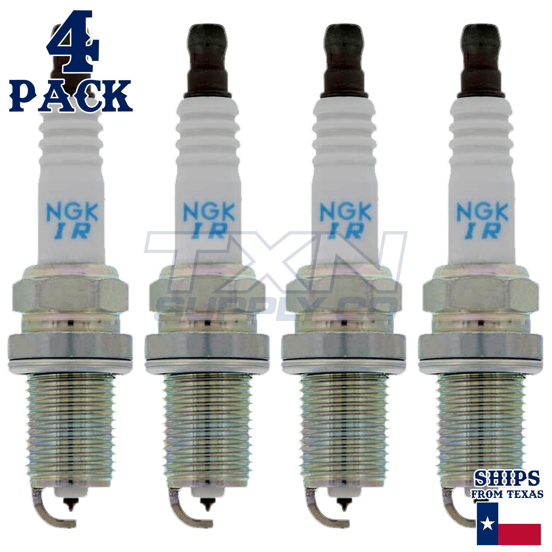 NGK 4589 Spark Plugs 4 Pack