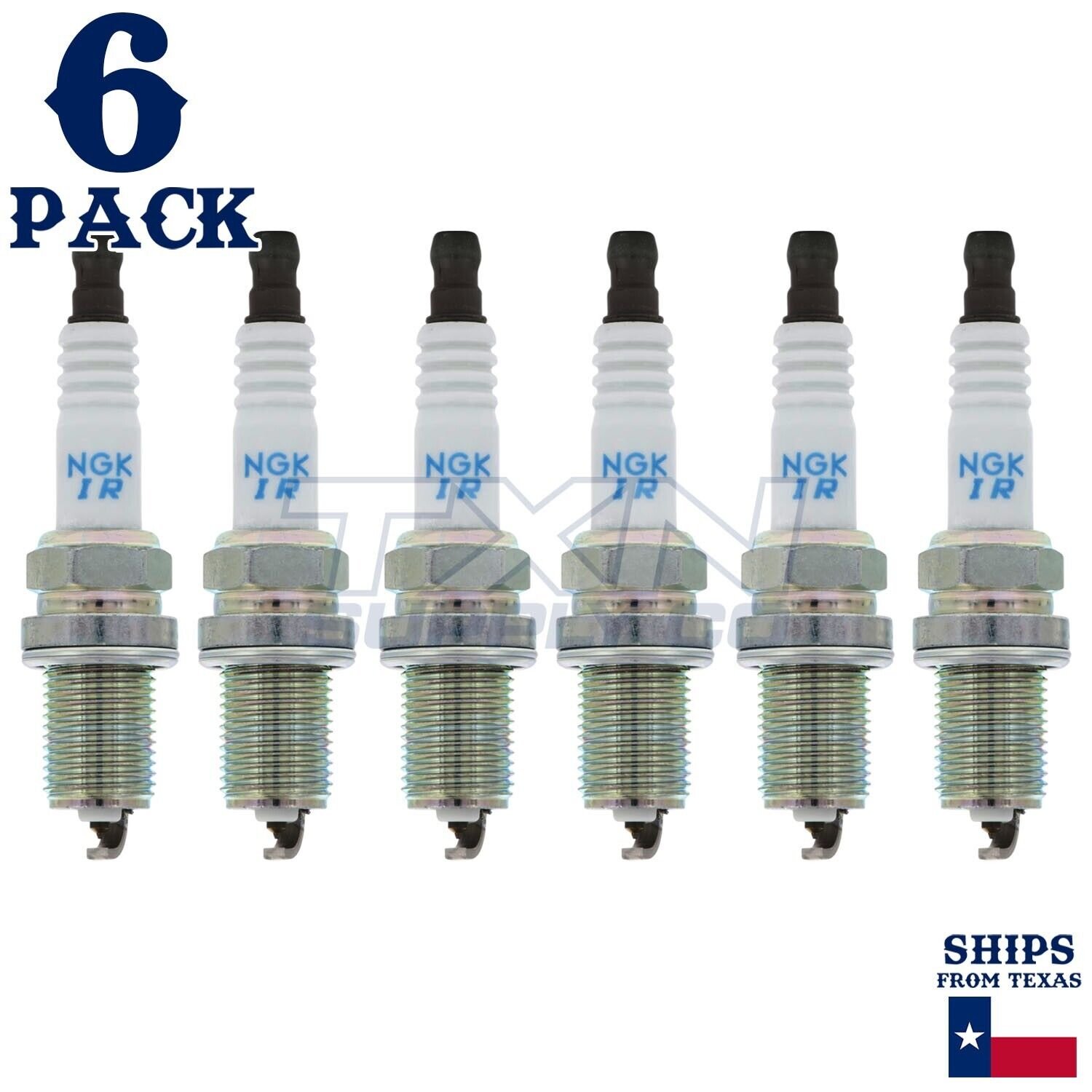6 Pack NGK Laser Iridium Spark Plugs 1999-2003 for Lexus RX300 3.0L V6