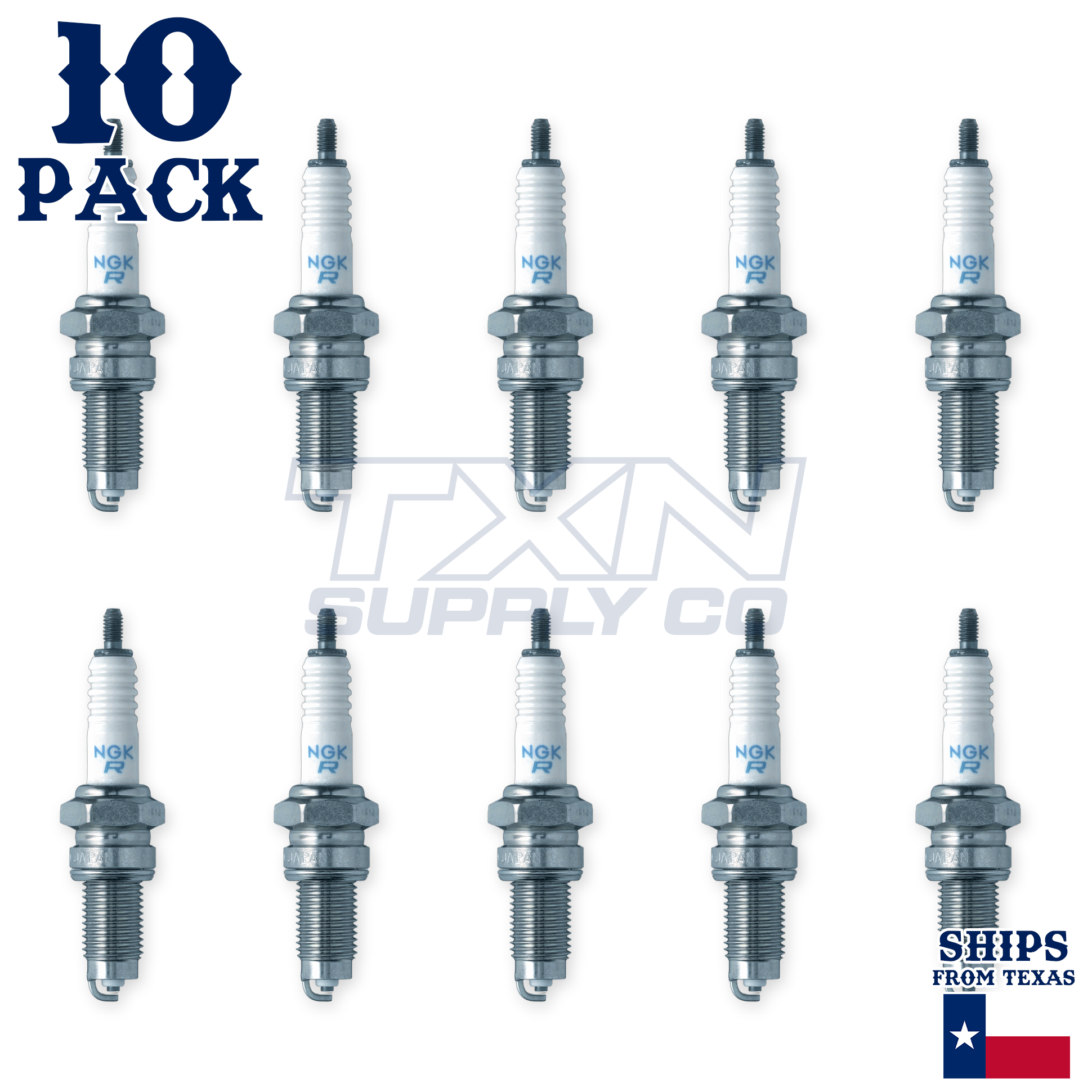 10 Pack NGK 4730 DPR8Z Standard Spark Plugs for X24GPR-U X22GPR-U 98061-58616 - Image 2