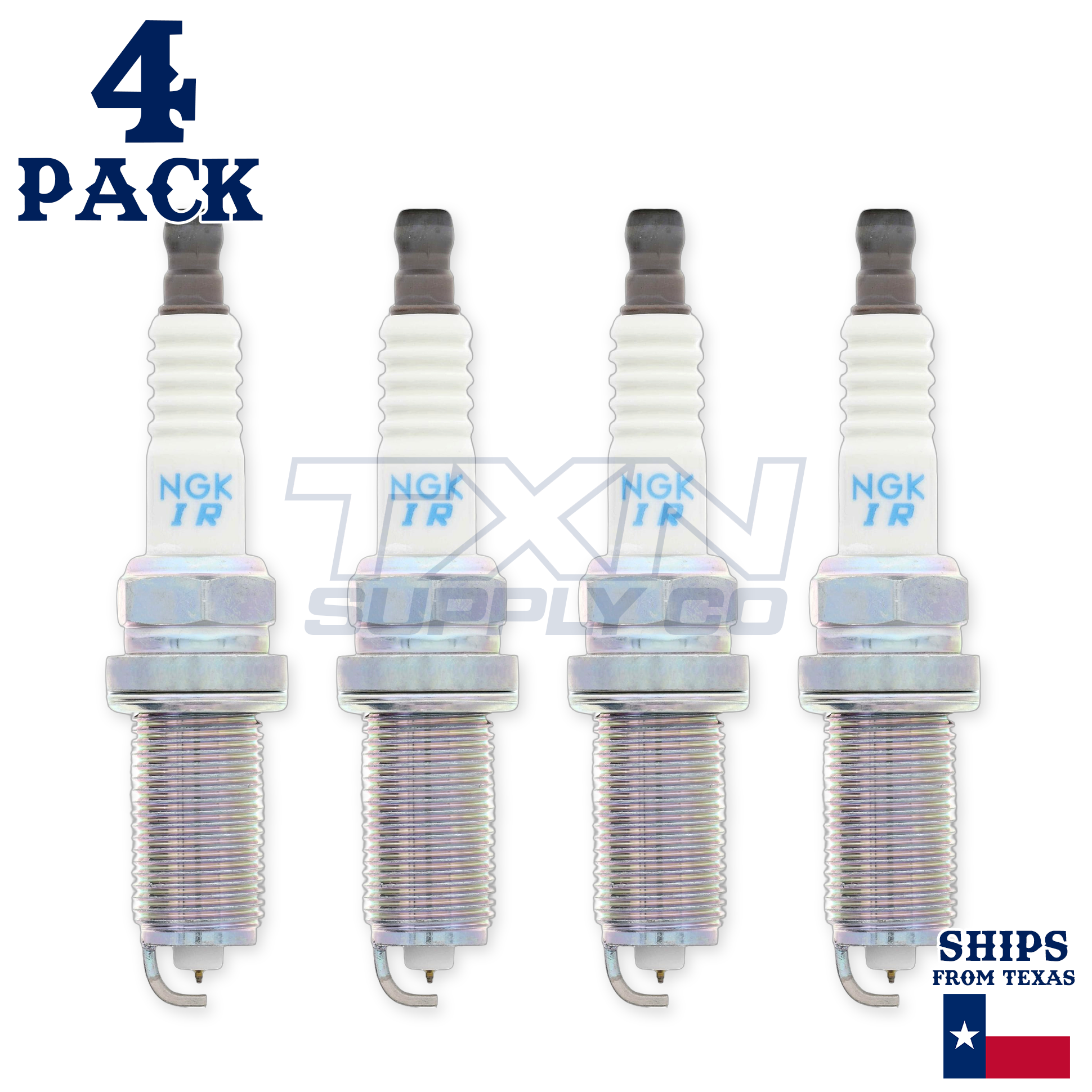 4 Pack NGK Laser Iridium Spark Plugs 2005-2013 for Toyota Tacoma L4 2.7L - Image 1