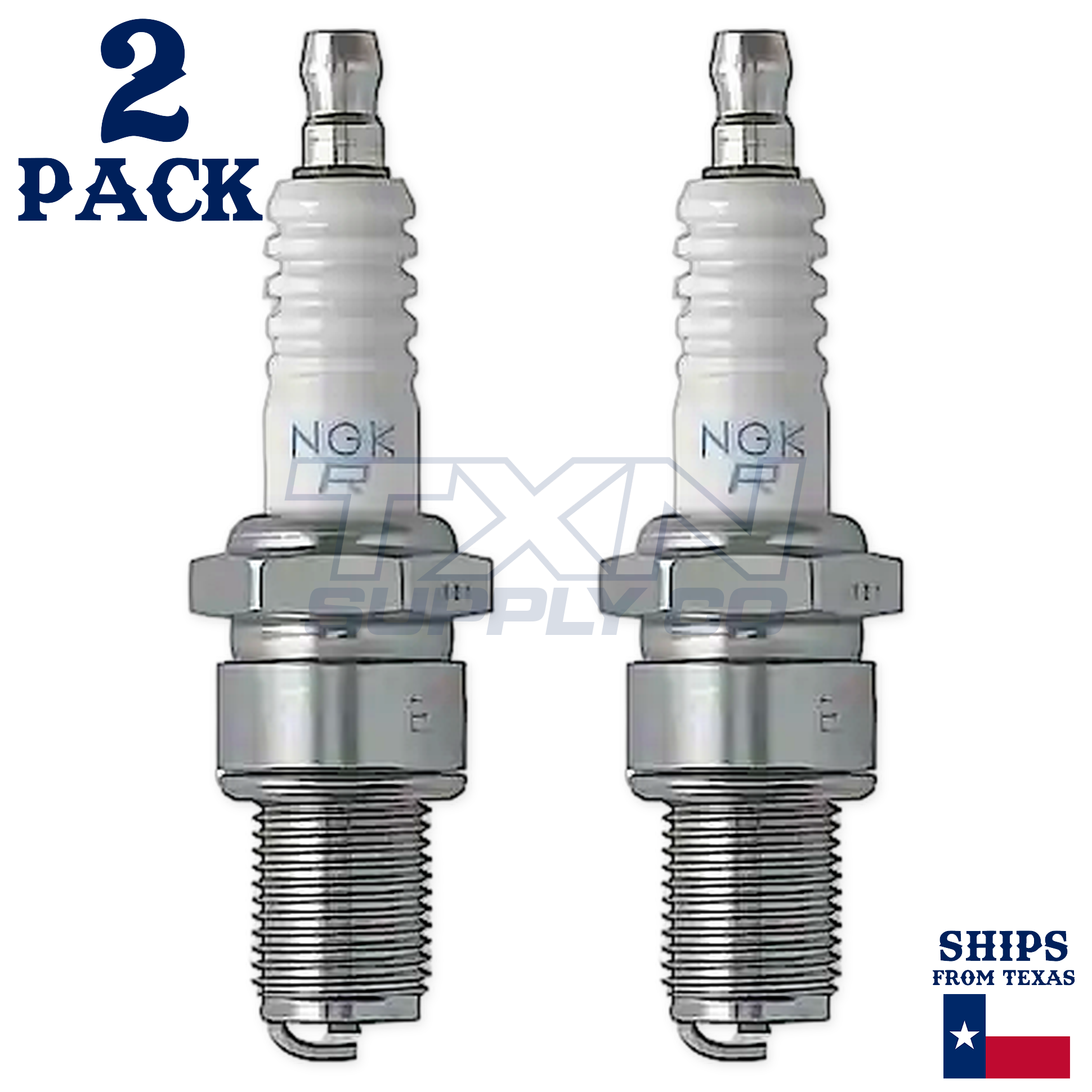 NGK SPARK PLUG SET NGK BR6ES 4922 - 708.00.68 - Set 2 pieces - - Image 2