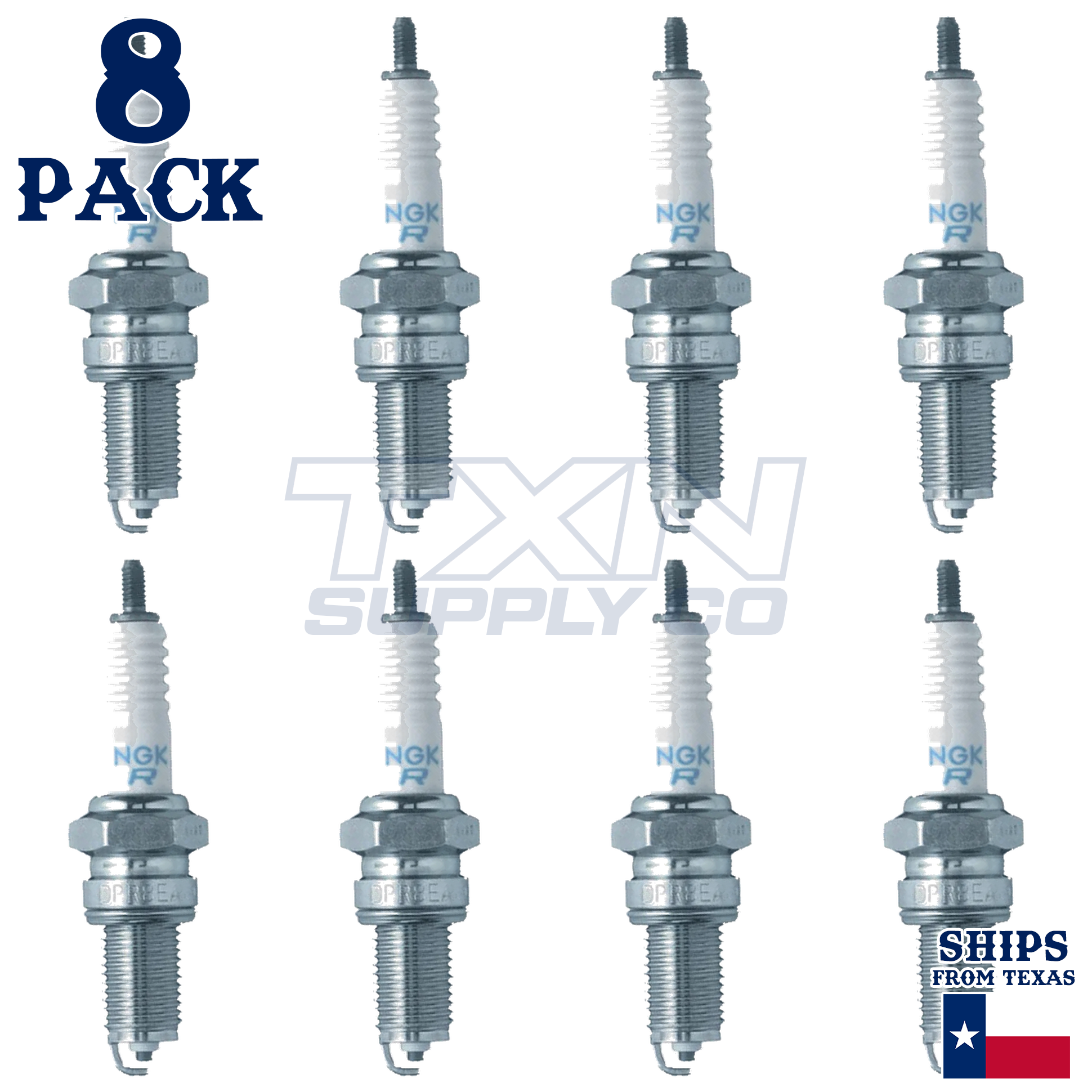 8 NGK Spark Plug - For CB 1300 SA Super Four ABS Honda Motorcycle - Image 2
