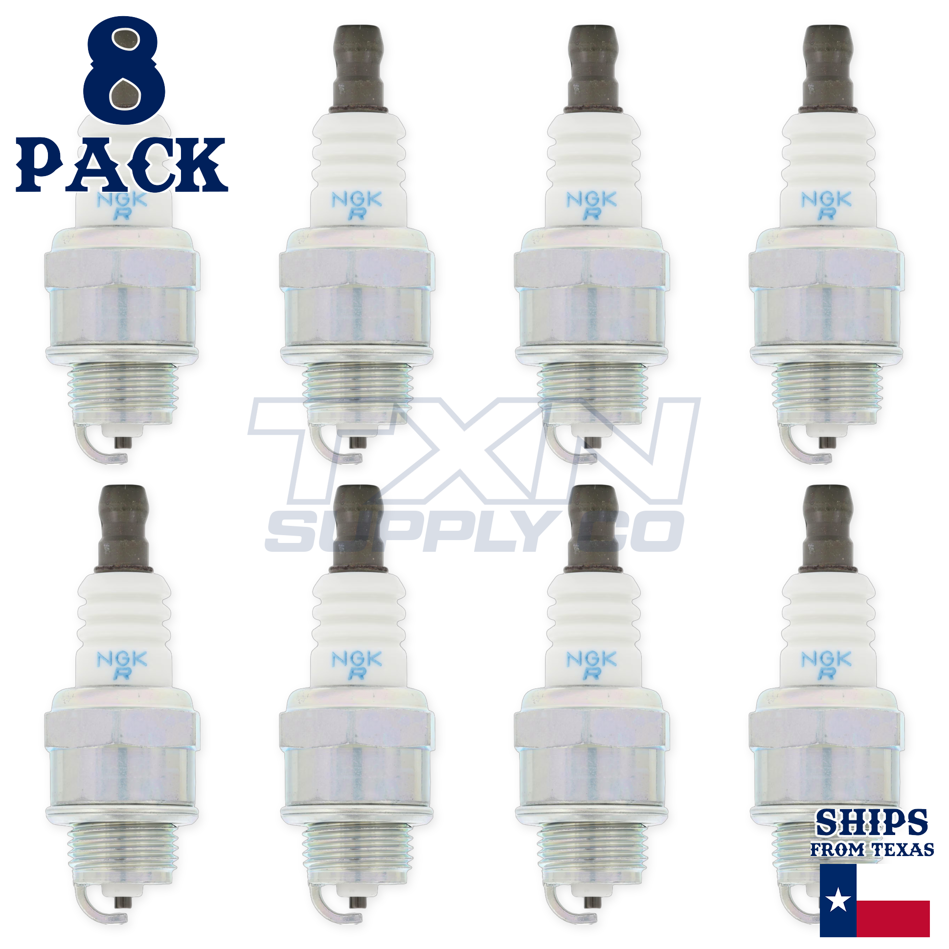 NGK 4972 Spark Plug BPMR6A - 8 Pack - Image 2