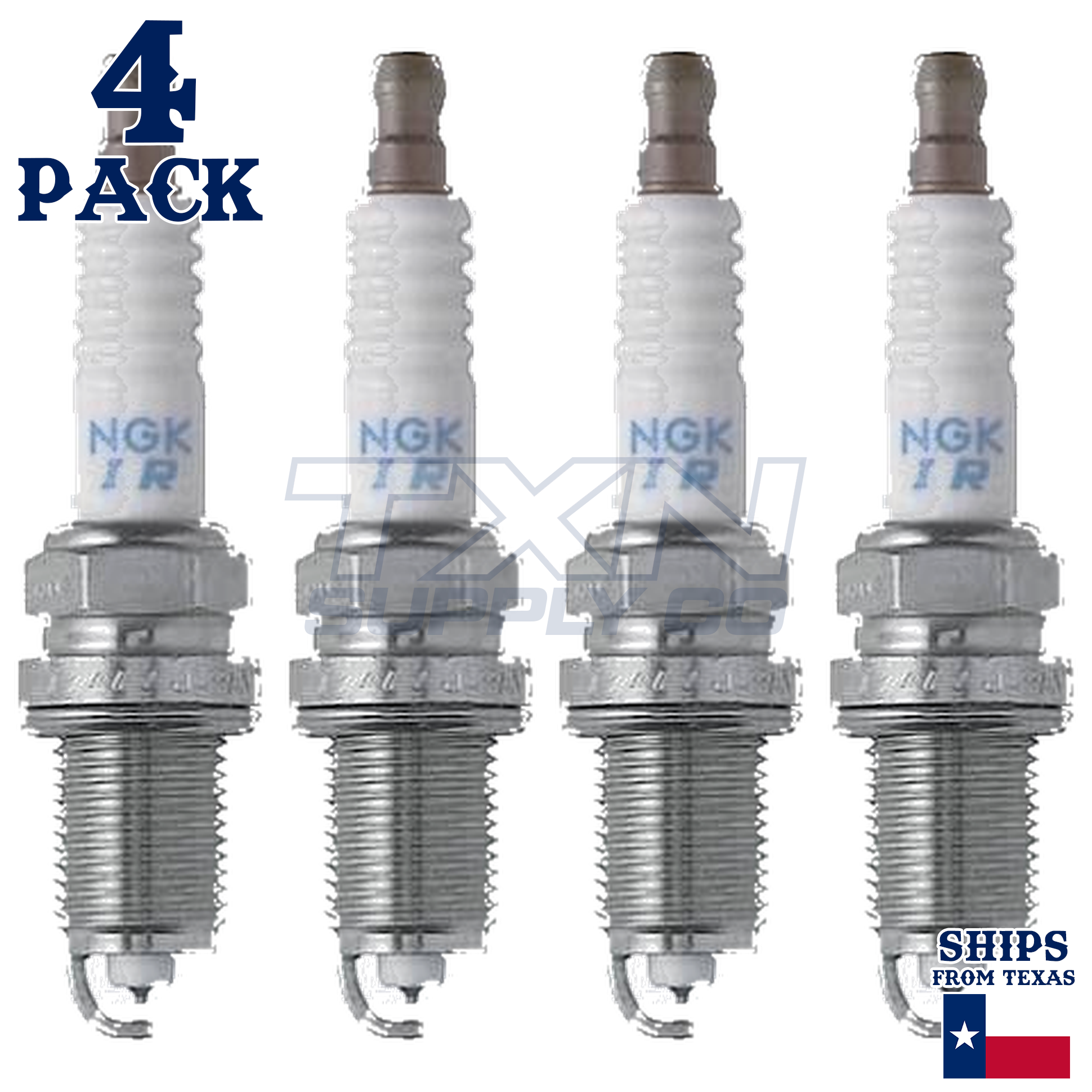 4 Pack NGK Laser Iridium Spark Plugs 2000-2002 for Chevrolet Prizm 1.8L L4 - Image 1