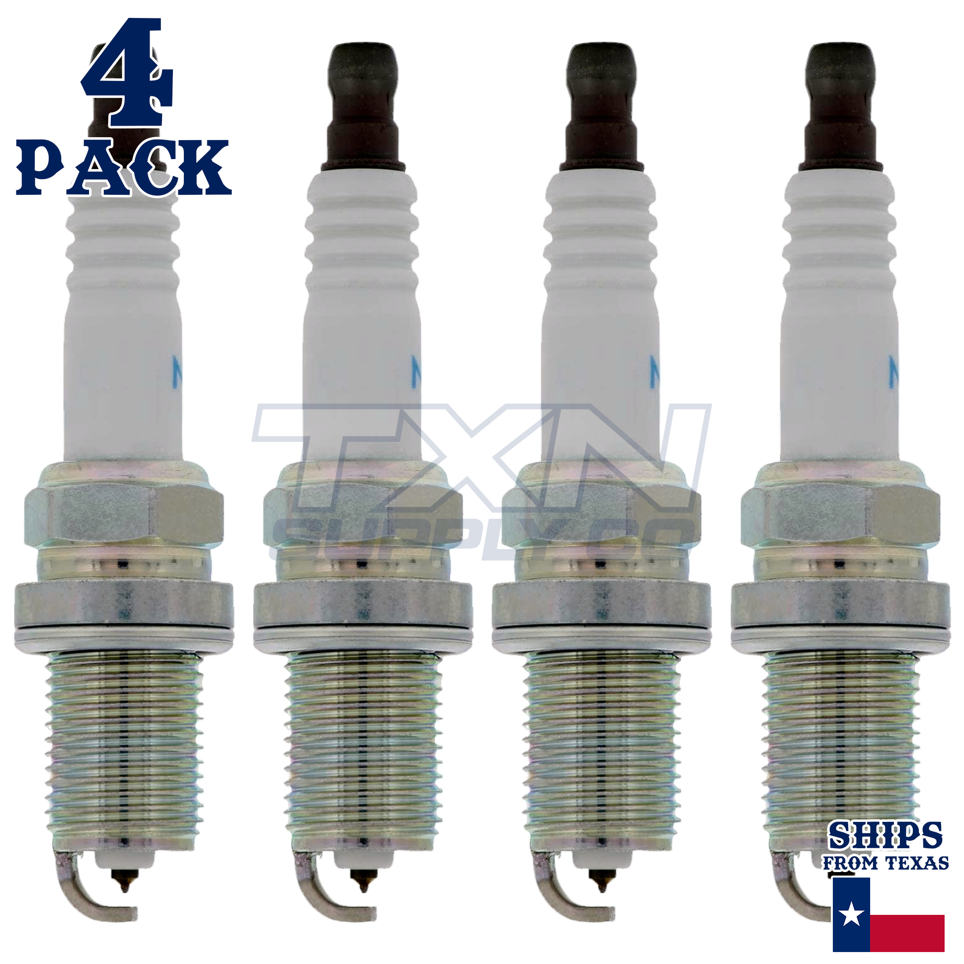 NGK 4996 Spark Plugs 4 Pack