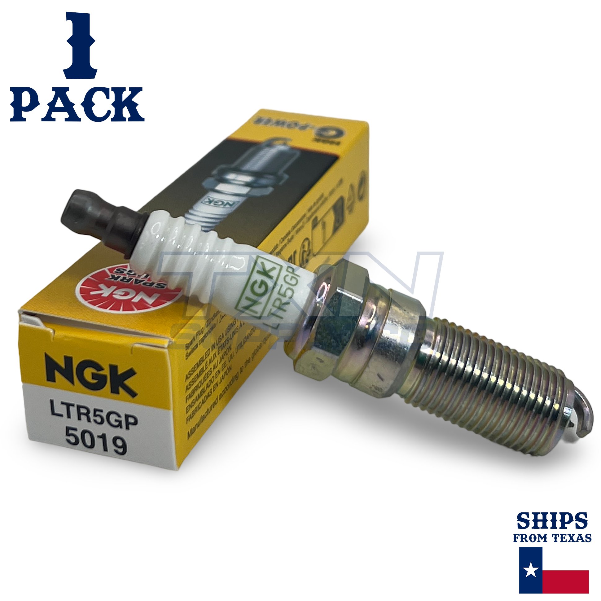 1 Pack NGK G-Power 5019 Spark Plugs LTR5GP - Image 1