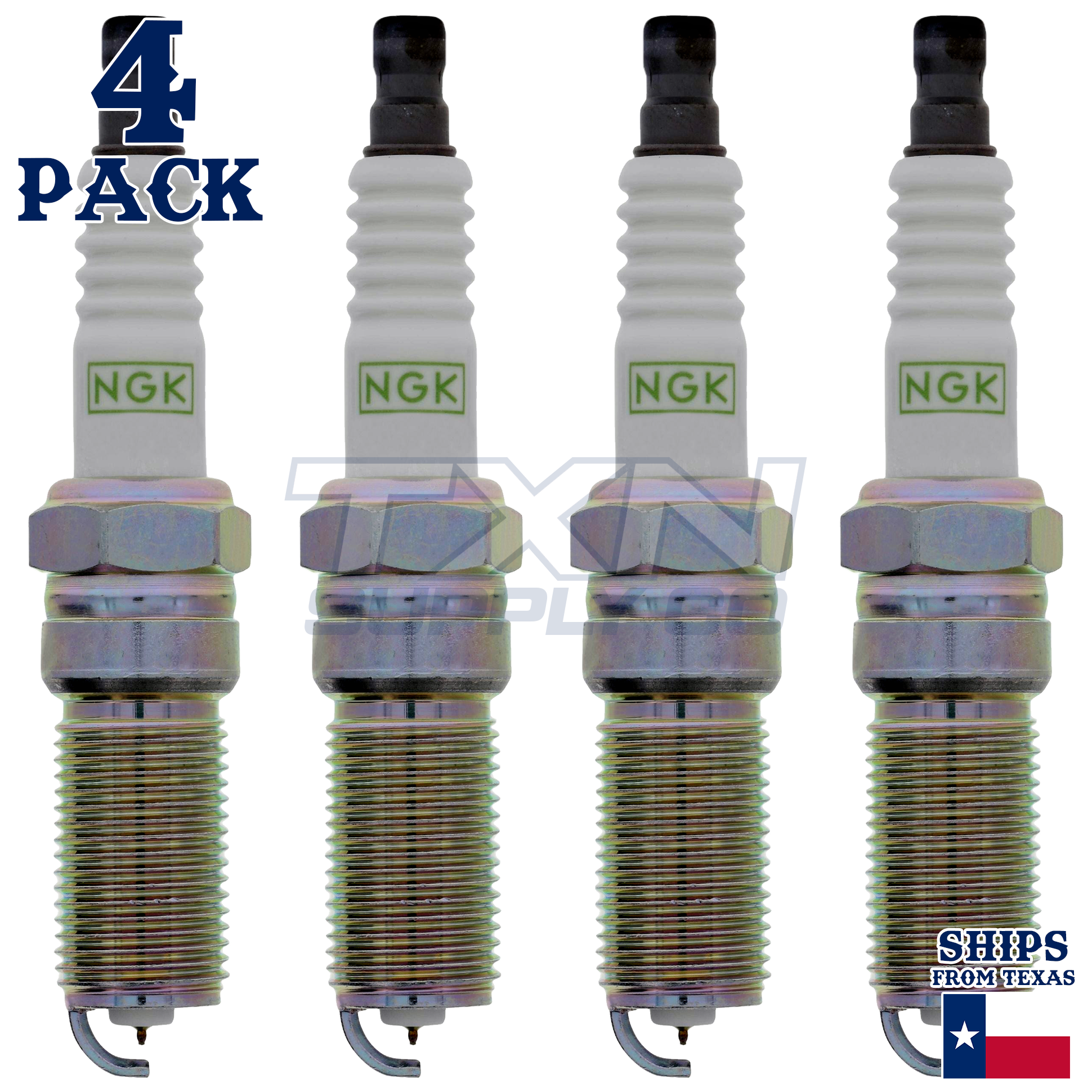 NGK 5019 Spark Plugs 4 Pack
