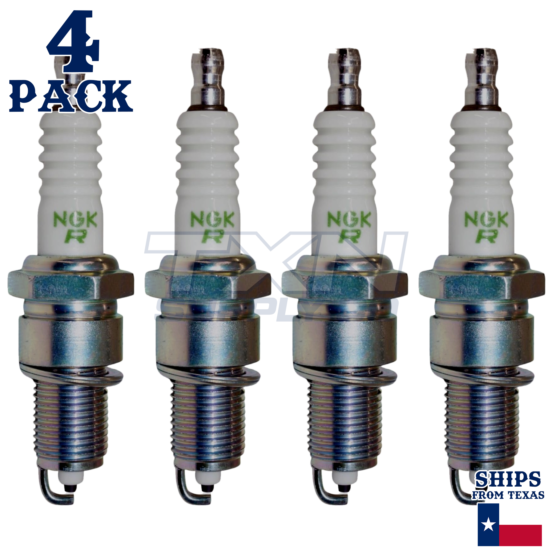 NGK 5077 ZGR5A Spark Plugs 4 Pack