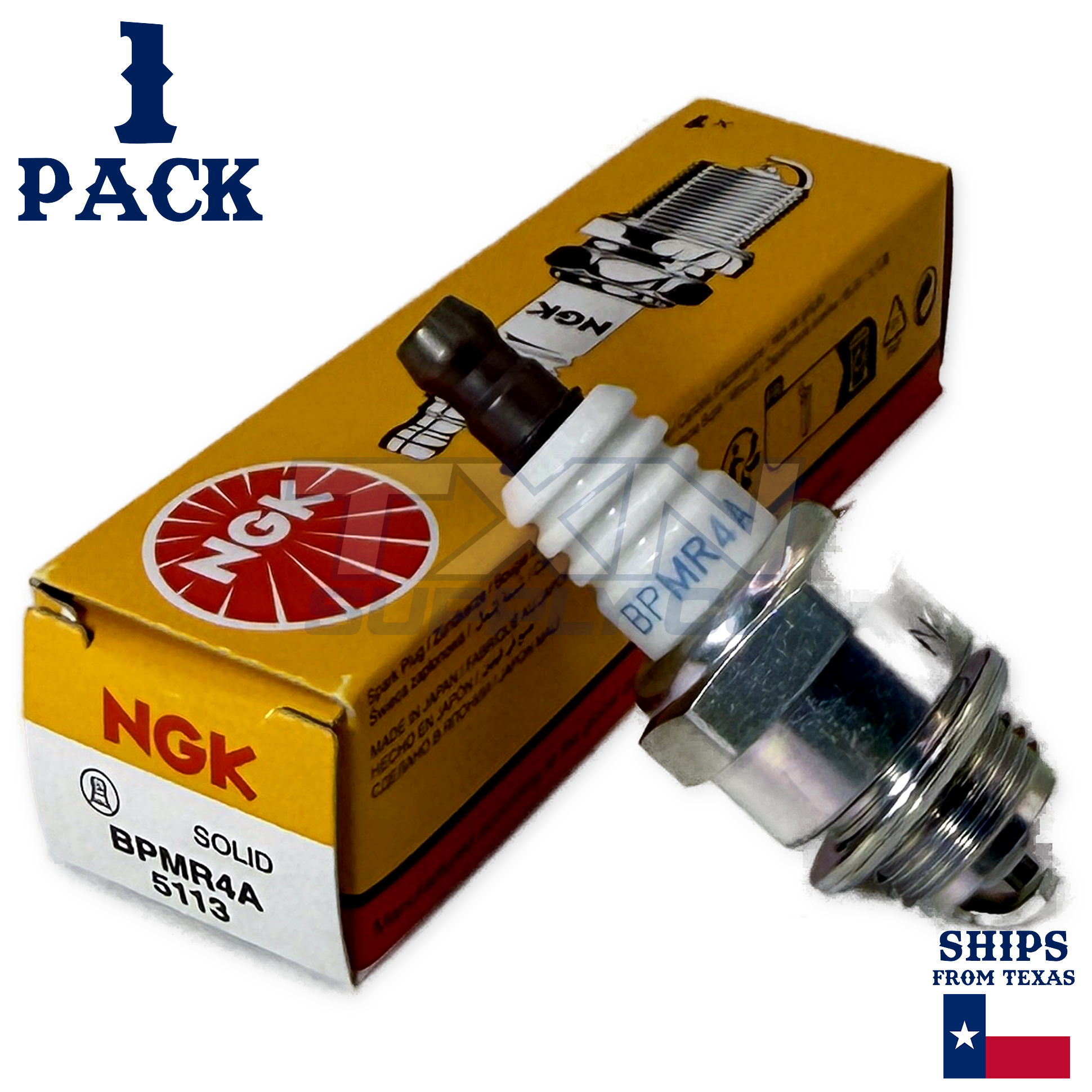 NGK 5113 Spark Plug BPMR4A - 1 Pack