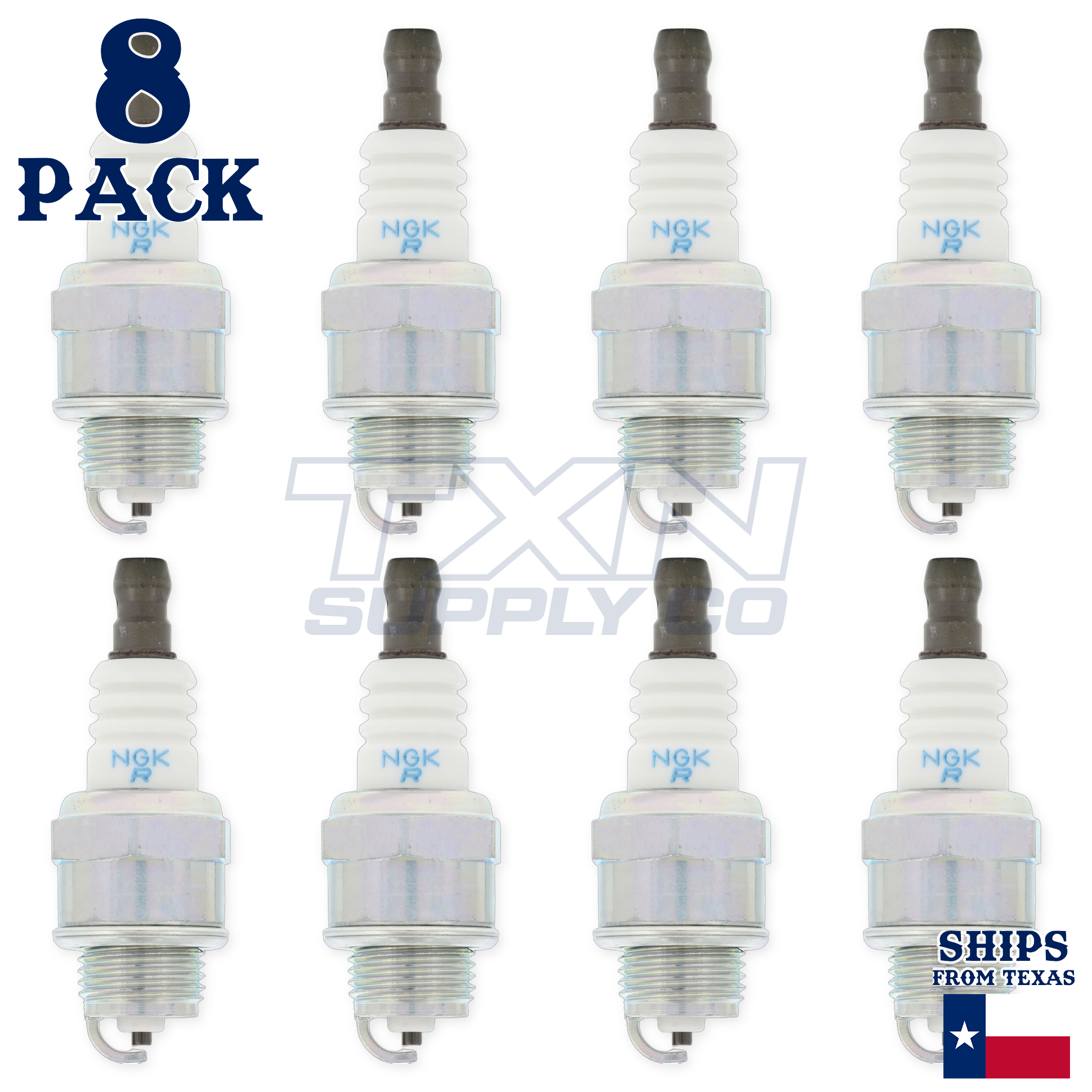 NGK 5113 Spark Plug BPMR4A - 8 Pack - Image 2
