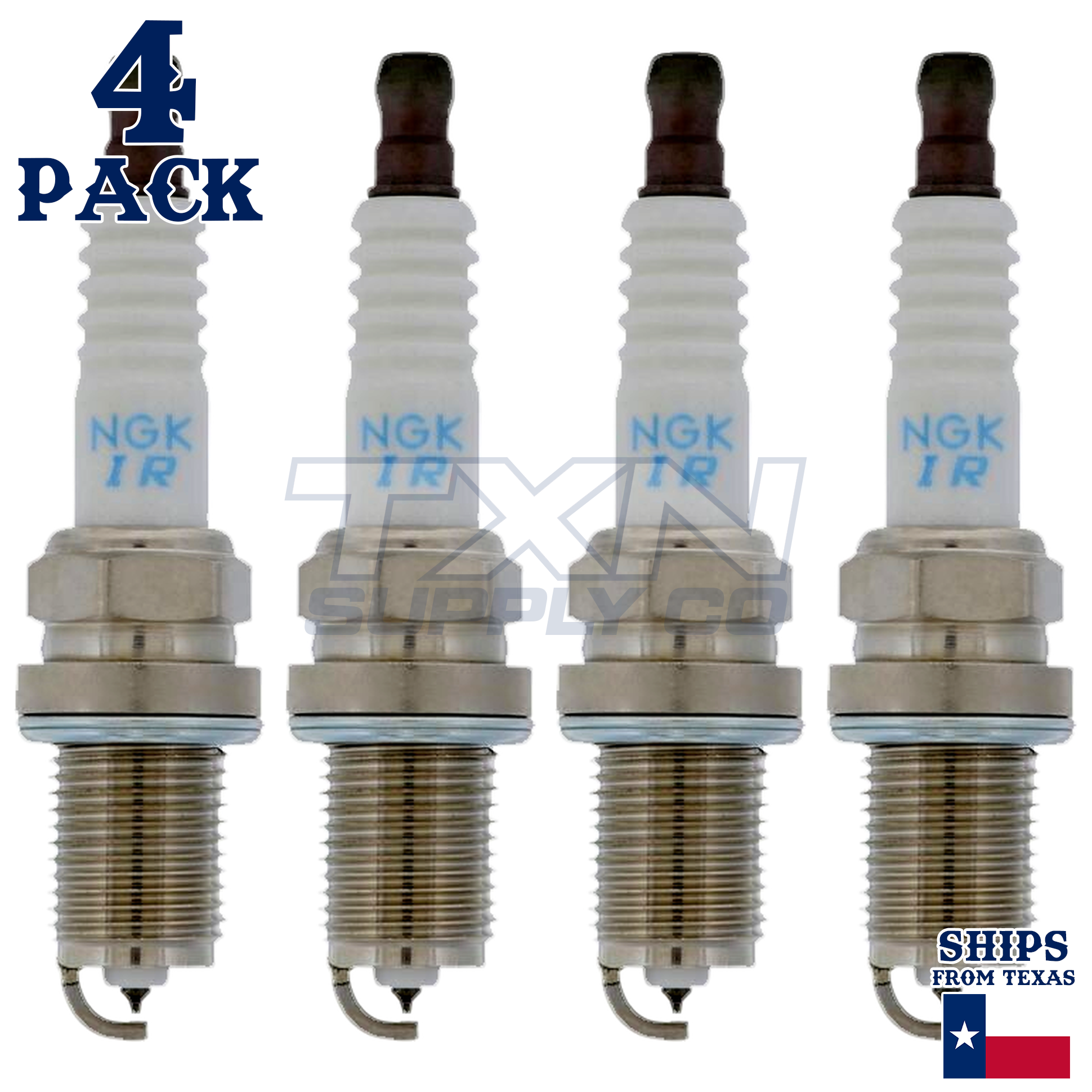NGK 5115 Spark Plugs 4 Pack