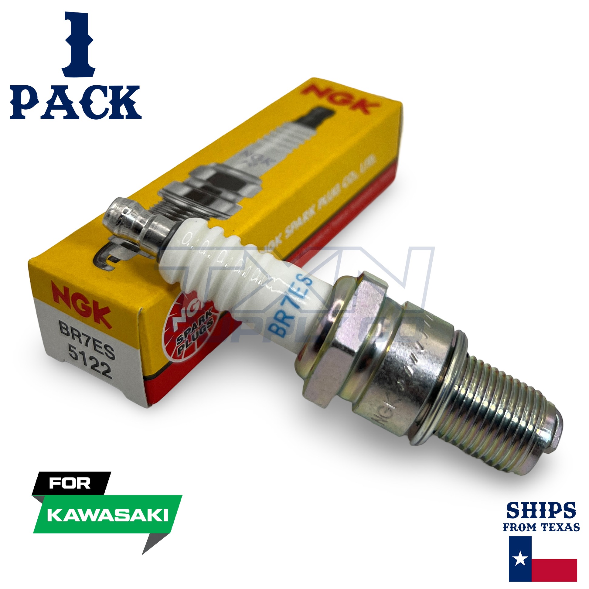 1 Pack NGK Spark Plug - For Z 650 B (B) Kawasaki - Image 1