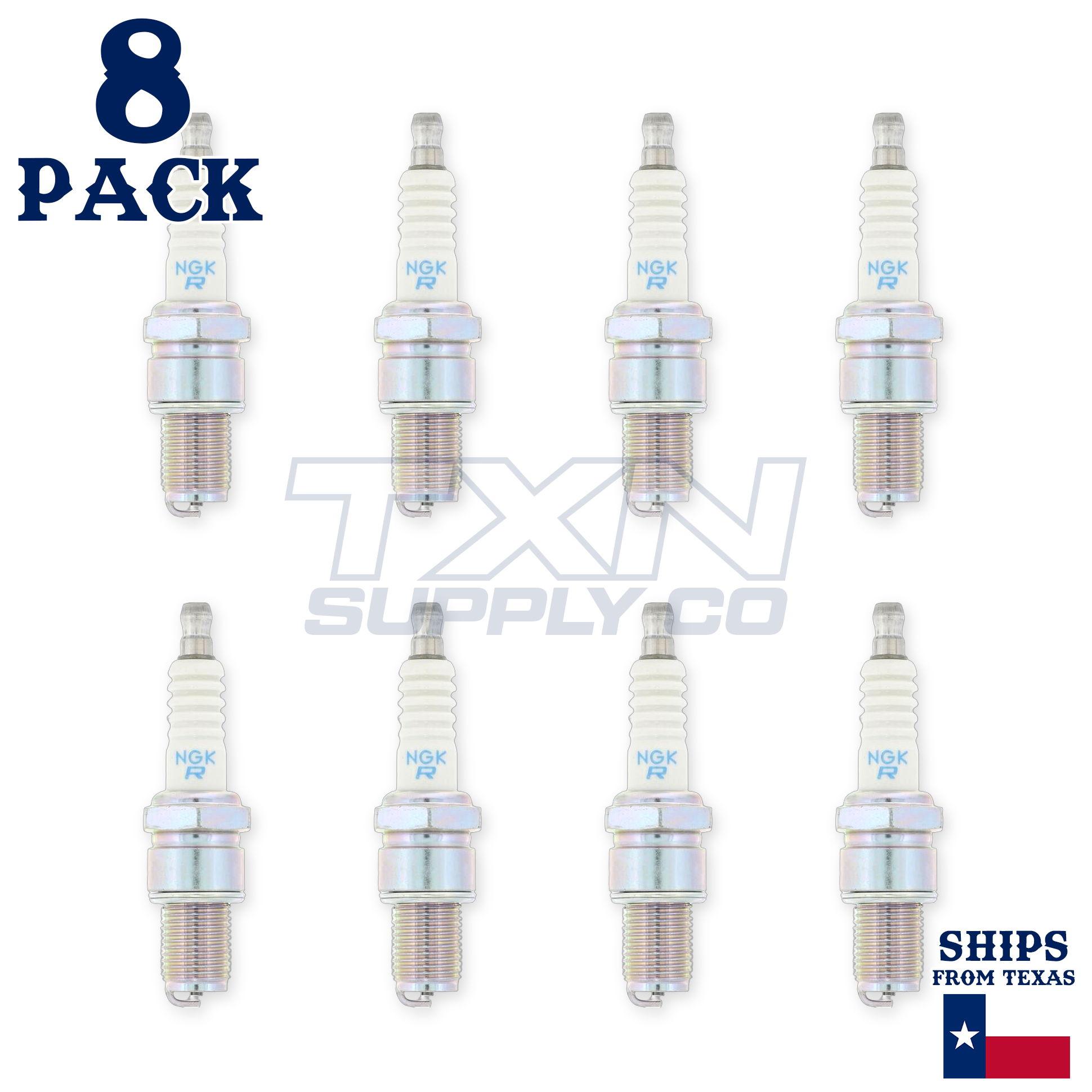 NGK 5122 Spark Plug BR7ES - 8 Pack - Image 2